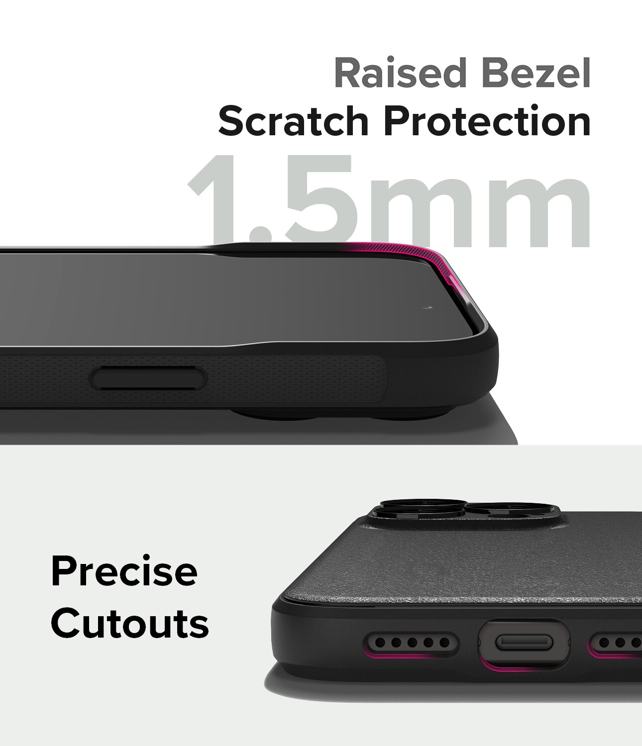 Funda Onyx iPhone 15 Pro Black