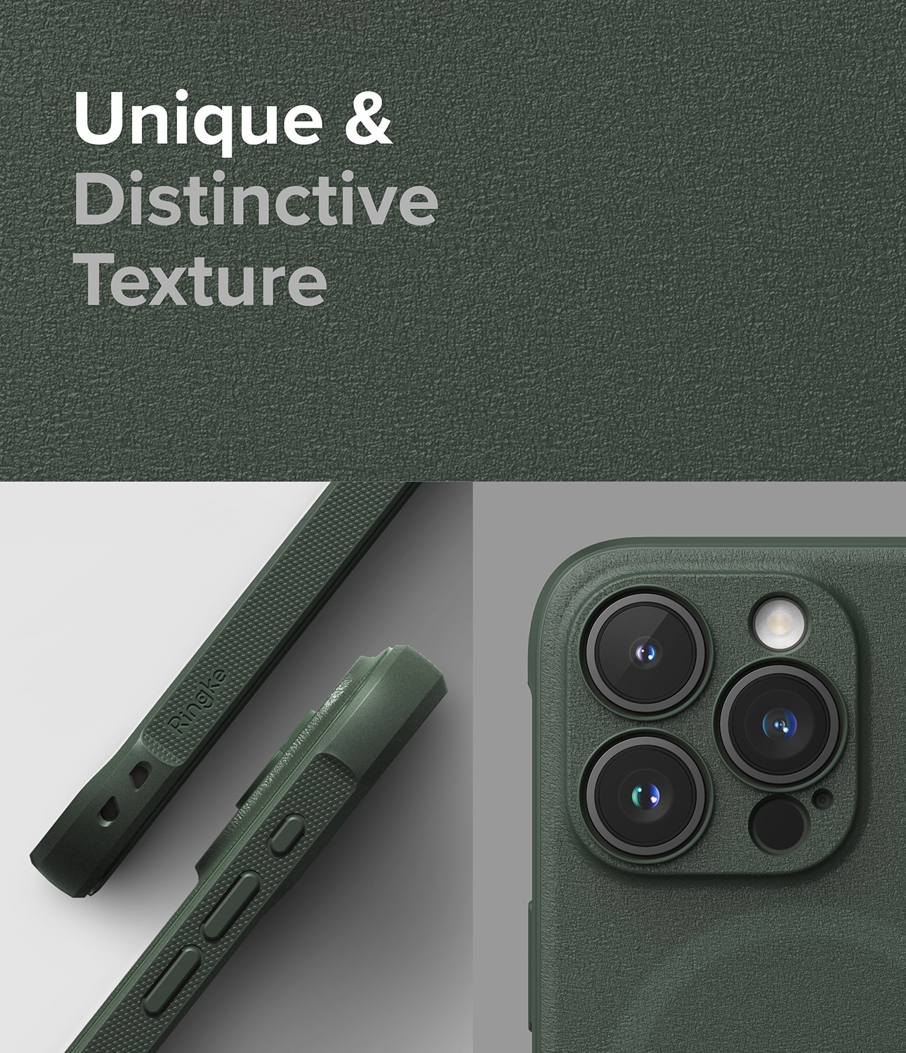 Funda Onyx Magnetic iPhone 15 Pro Dark Green