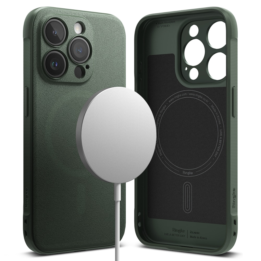 Funda Onyx Magnetic iPhone 15 Pro Dark Green