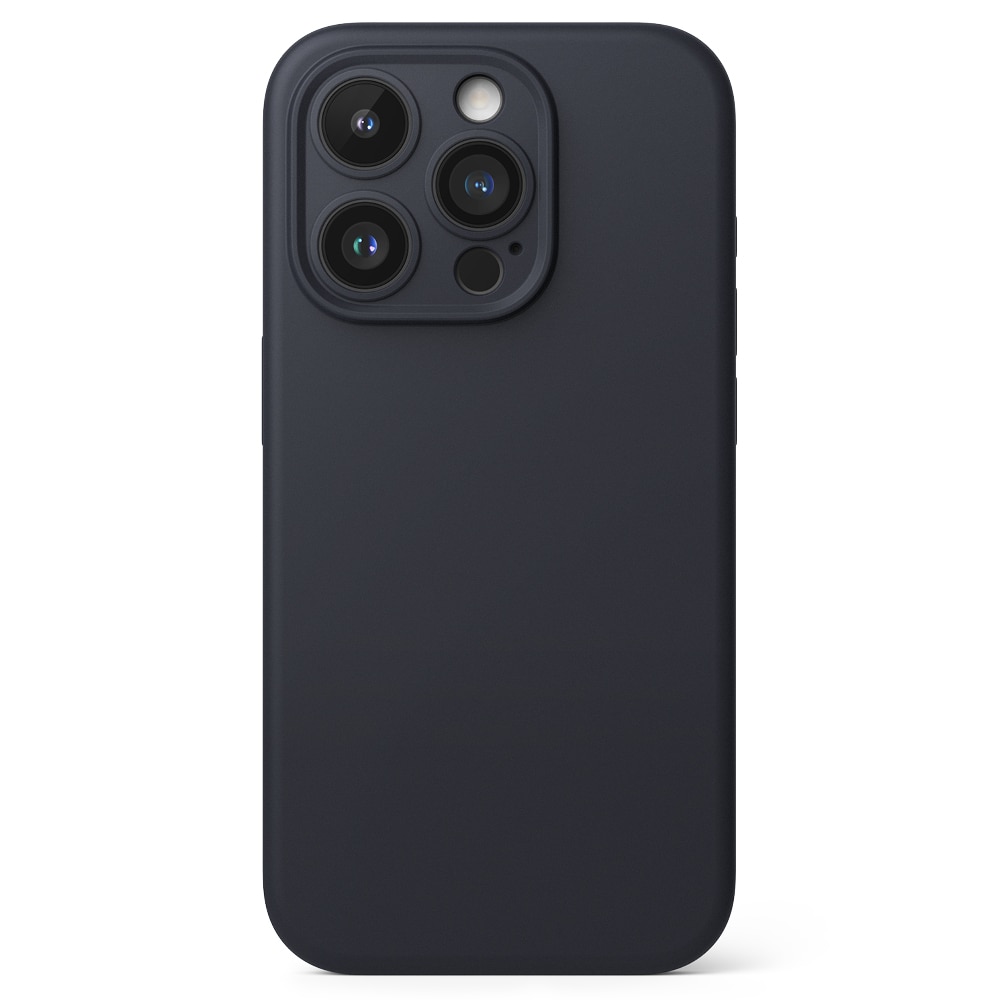 Silicone Magnetic Funda iPhone 15 Pro Max Deep Blue