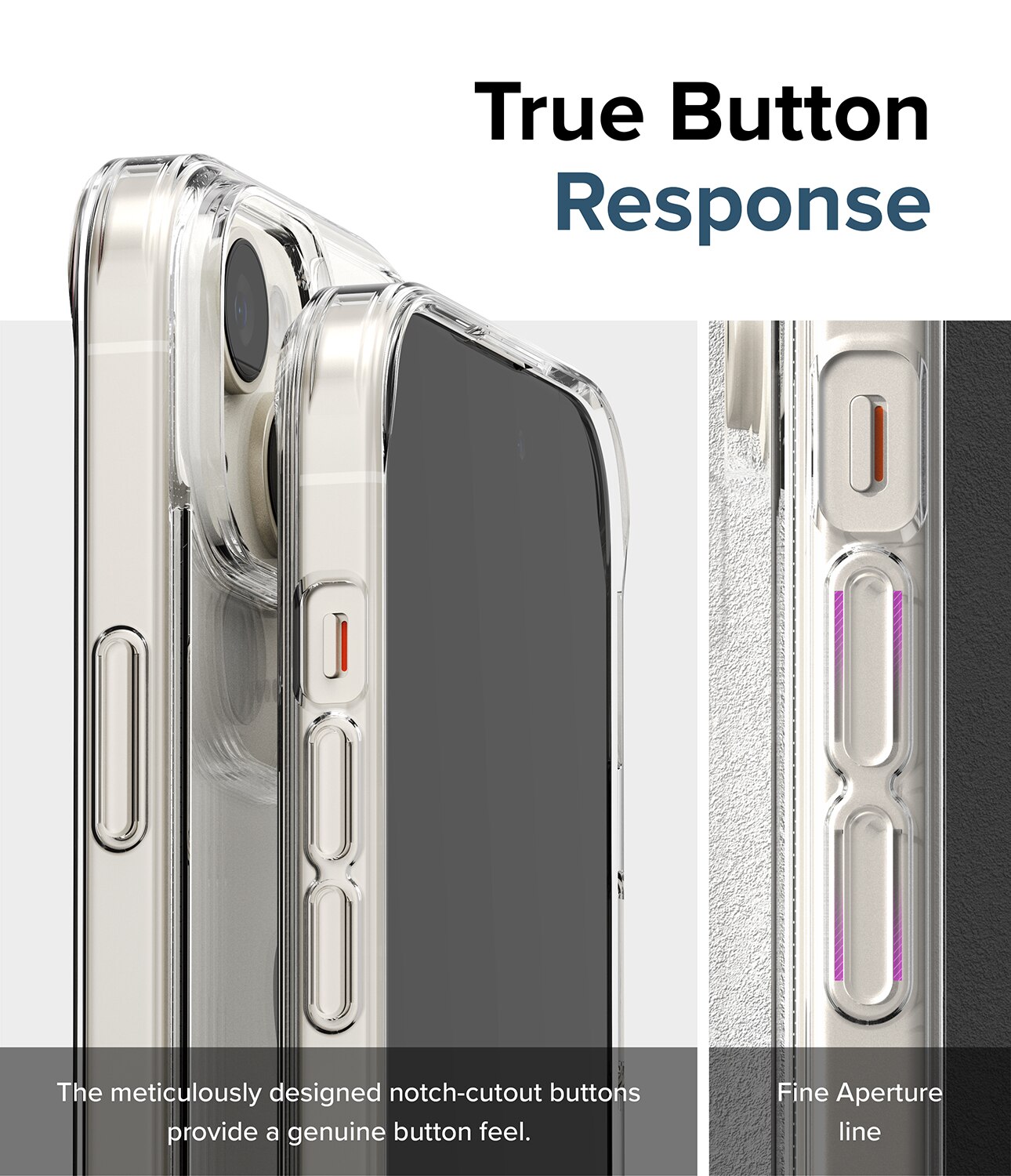 Funda Fusion iPhone 15 Transparente