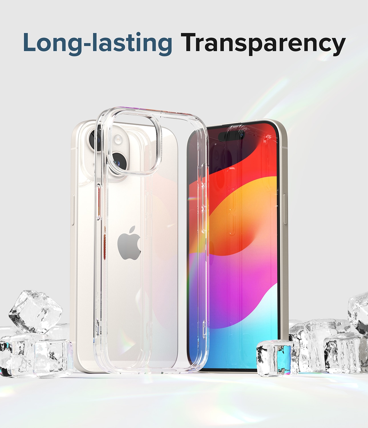 Funda Fusion iPhone 15 Transparente