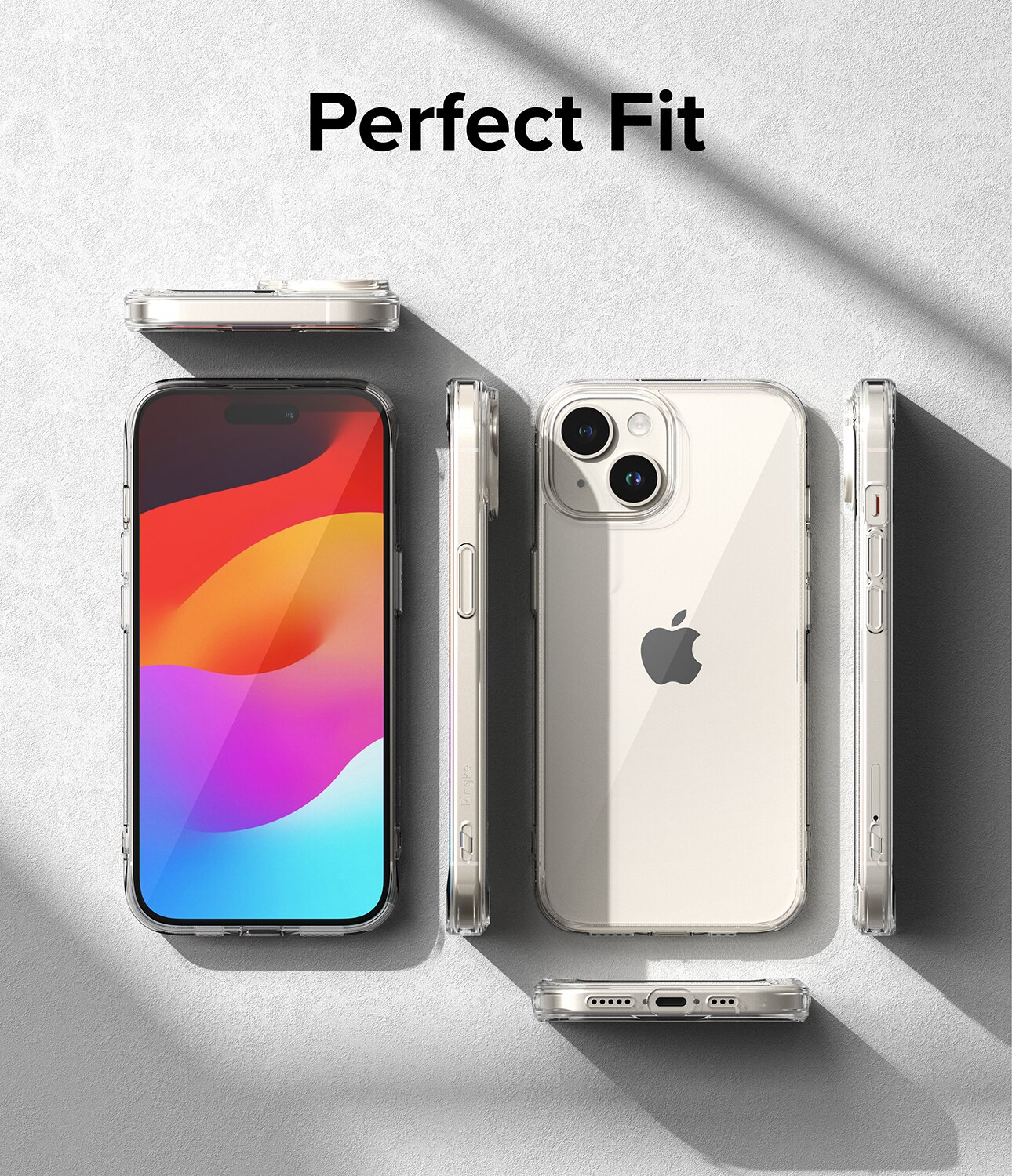 Funda Fusion iPhone 15 Transparente