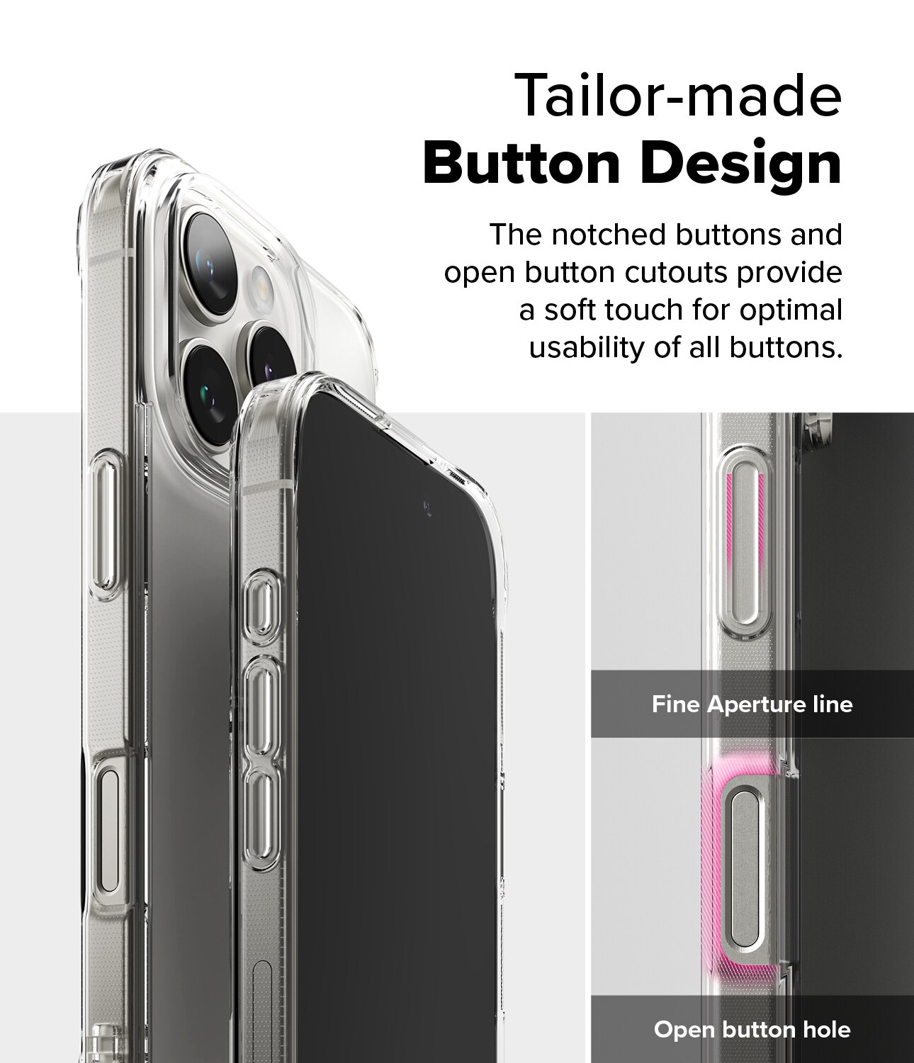 Funda Fusion iPhone 16 Pro Max Transparente