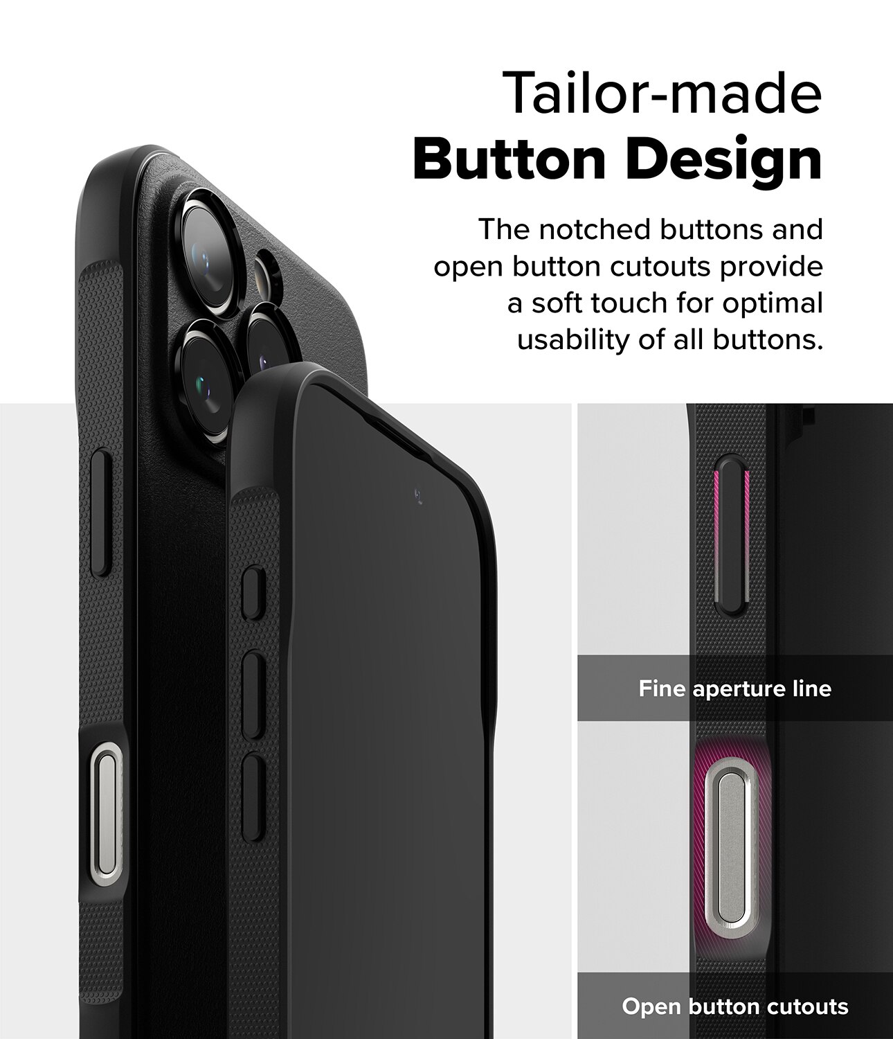 Funda Onyx iPhone 16 Pro Max Black