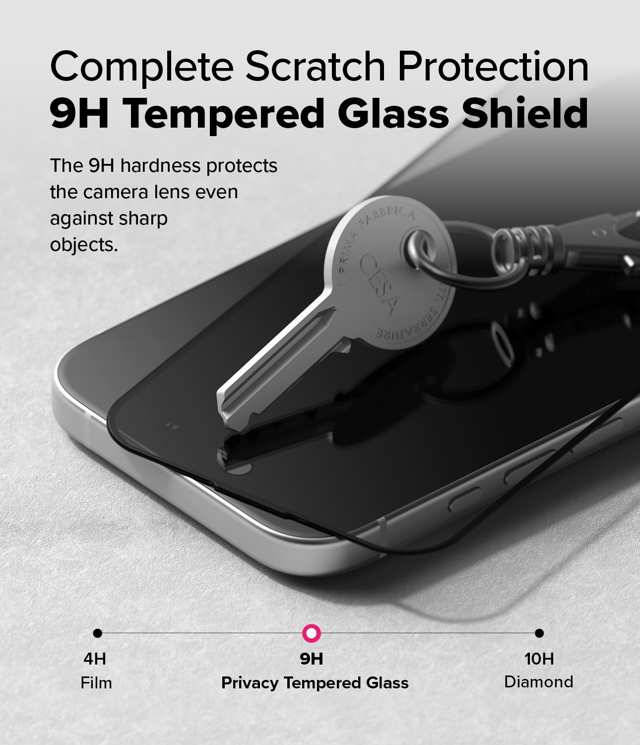 Easy Slide Privacy Glass (2 piezas) iPhone 15 Plus