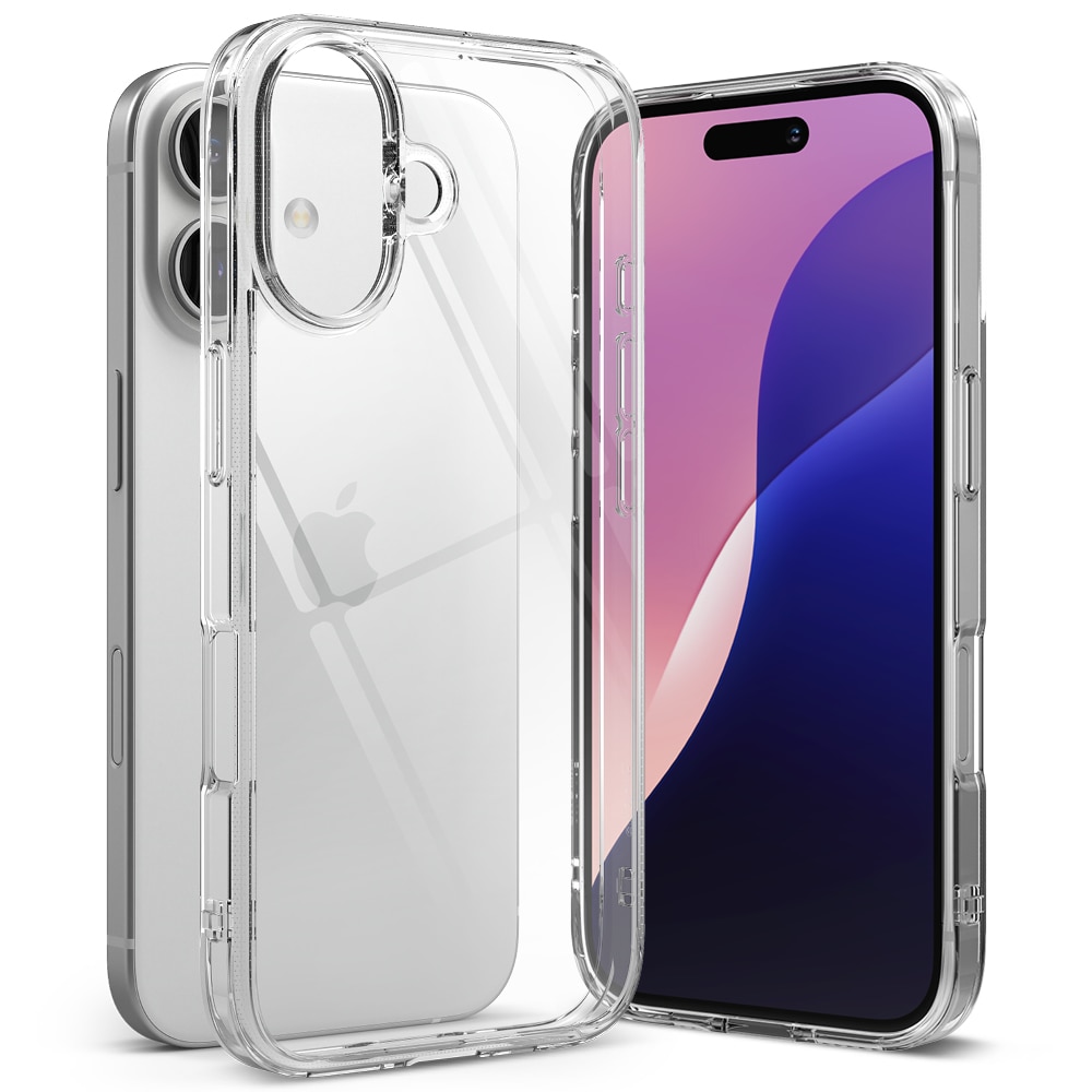 Funda Fusion iPhone 16 Plus Transparente