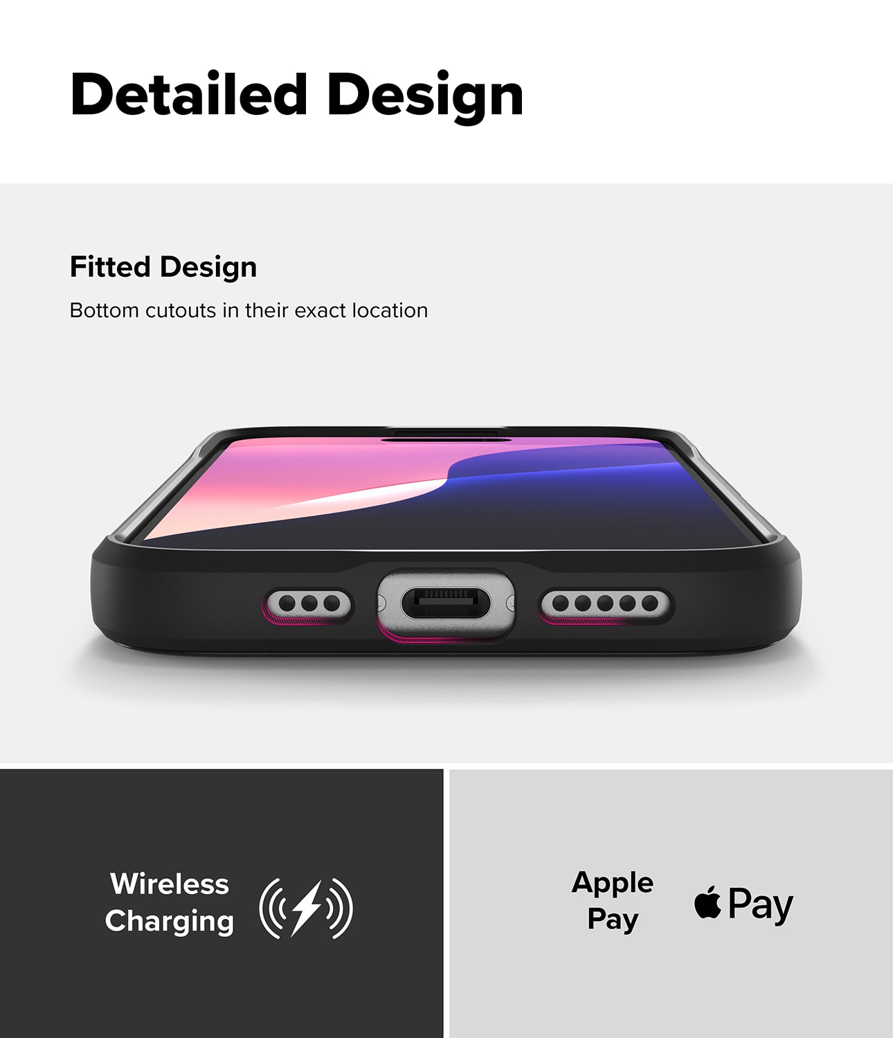 Funda Onyx iPhone 16 Black