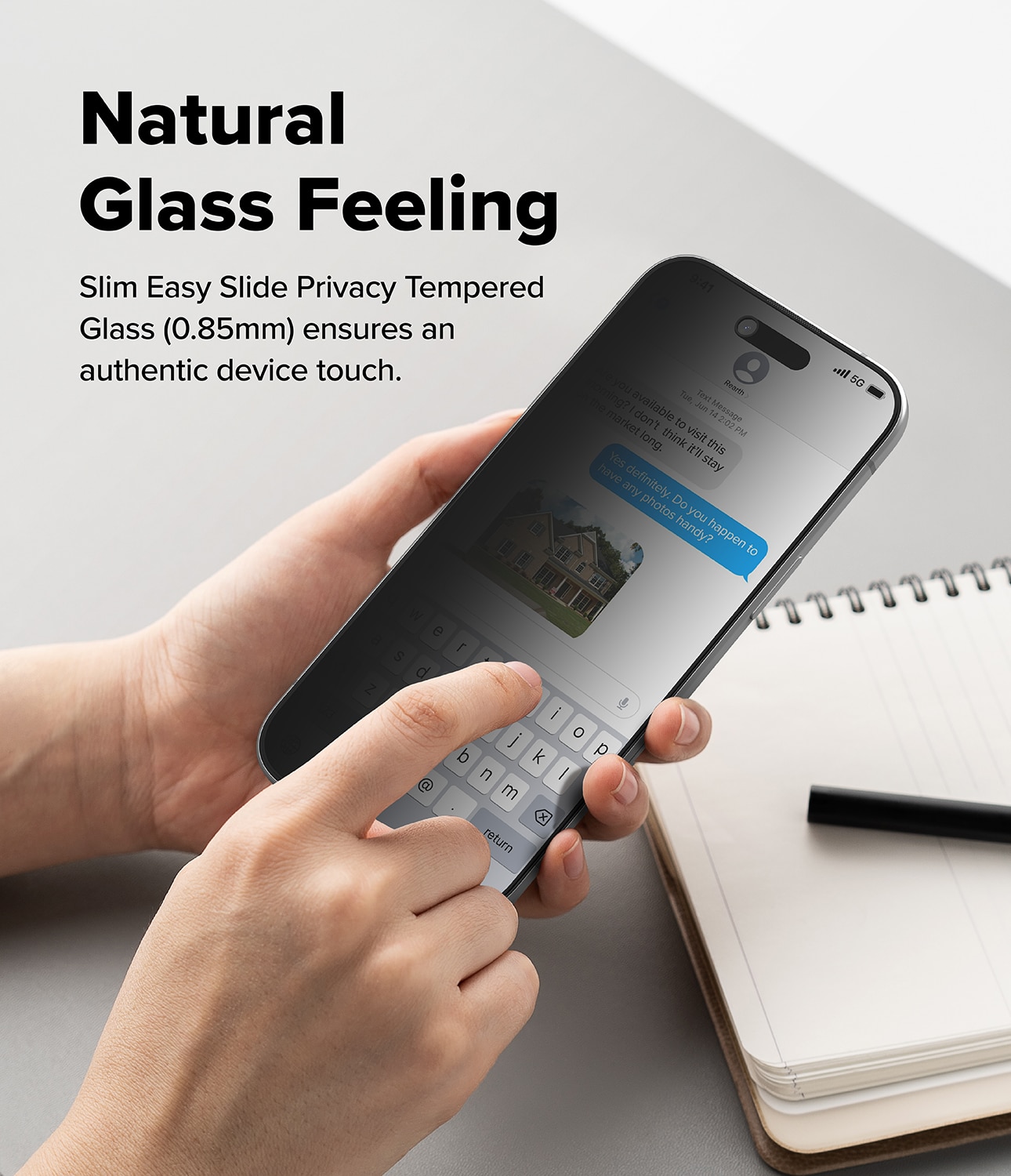 Easy Slide Privacy Glass (2 piezas) iPhone 17 Air