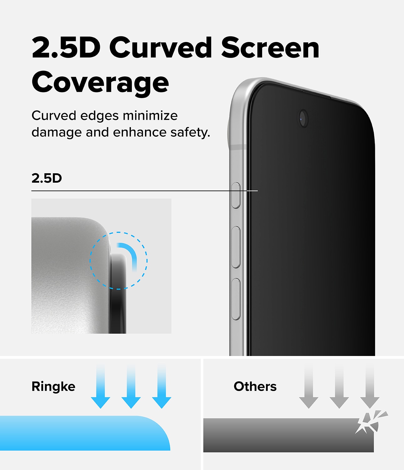 Easy Slide Privacy Glass (2 piezas) iPhone 17 Air
