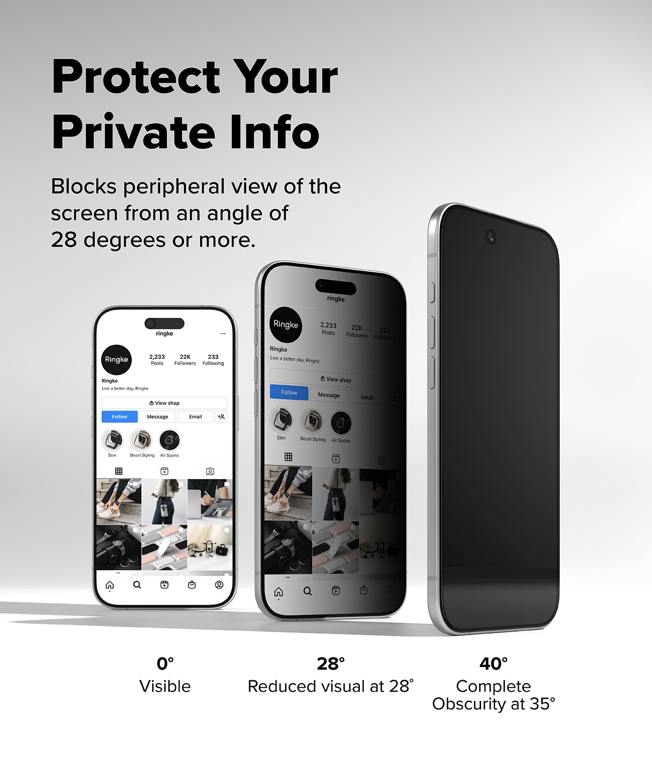 Easy Slide Privacy Glass (2 piezas) iPhone 17 Air