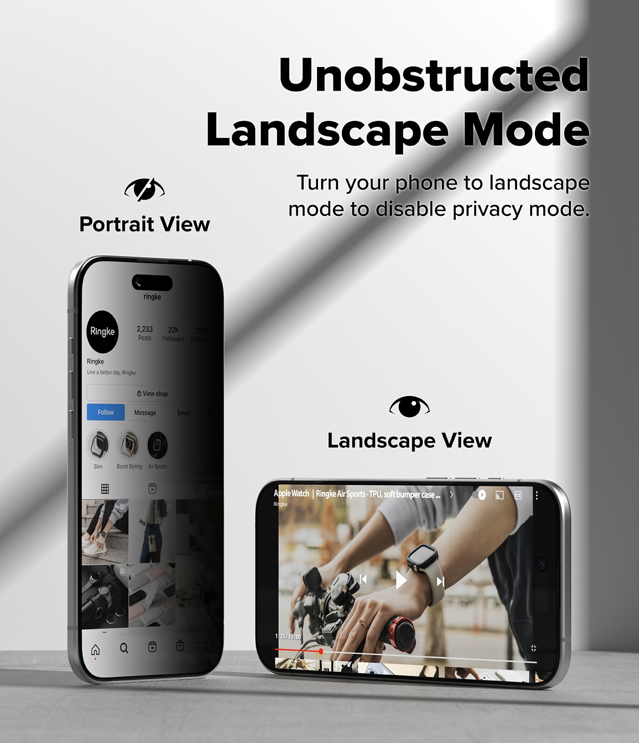 Easy Slide Privacy Glass (2 piezas) iPhone 17 Air