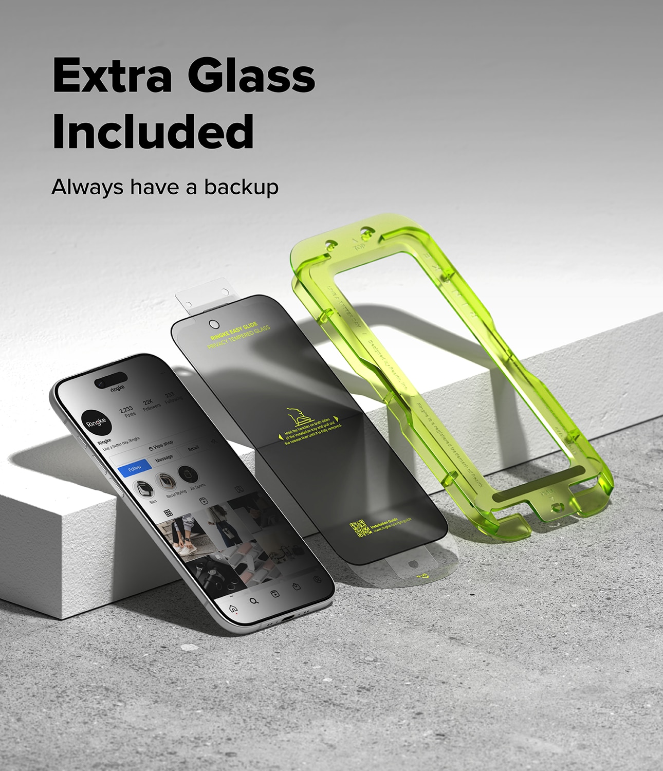 Easy Slide Privacy Glass (2 piezas) iPhone 17 Air