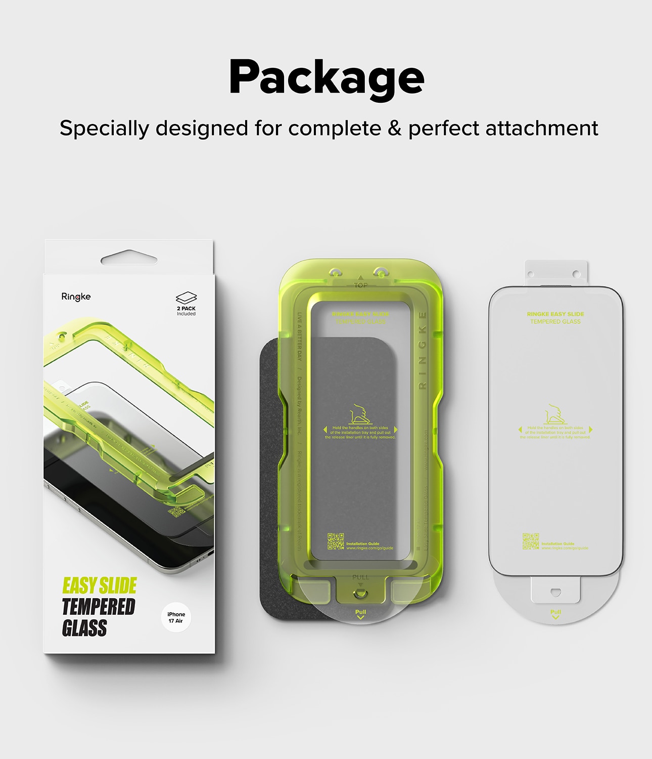 Easy Slide Glass (2 piezas) iPhone 17 Air