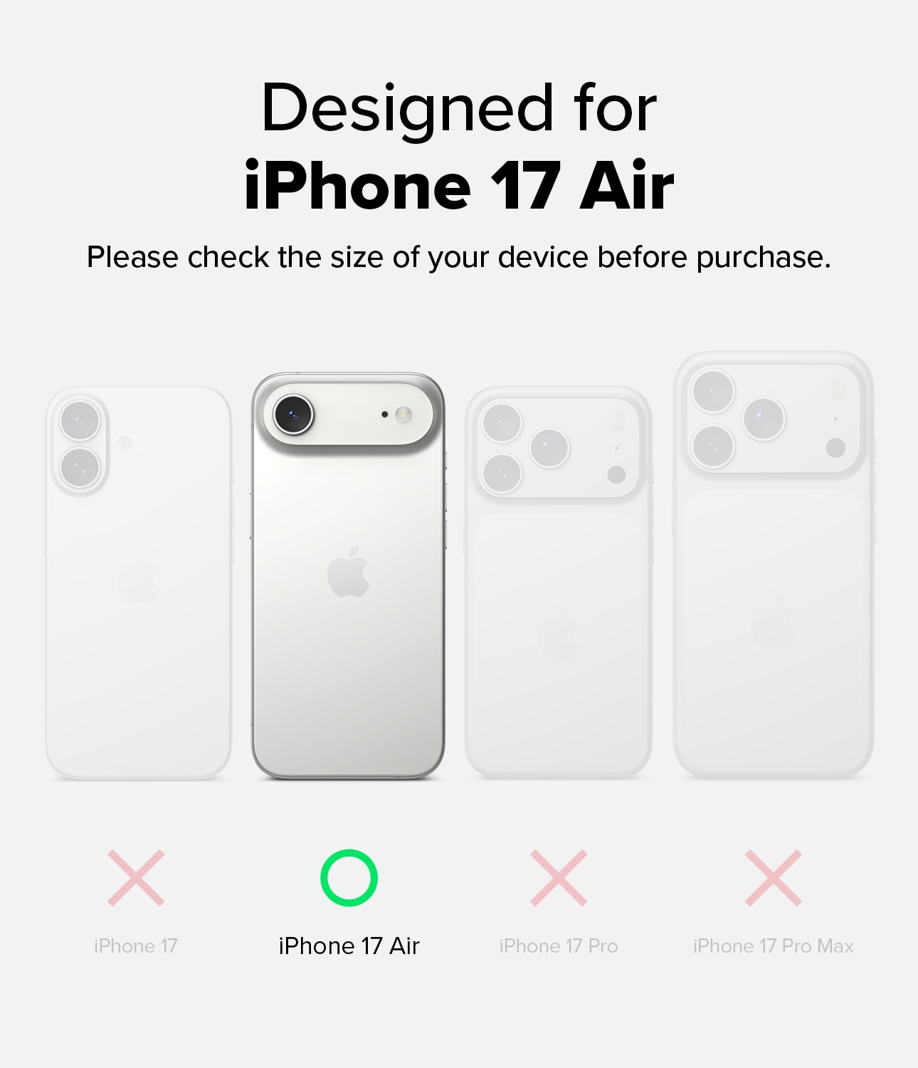 Easy Slide Glass (2 piezas) iPhone 17 Air