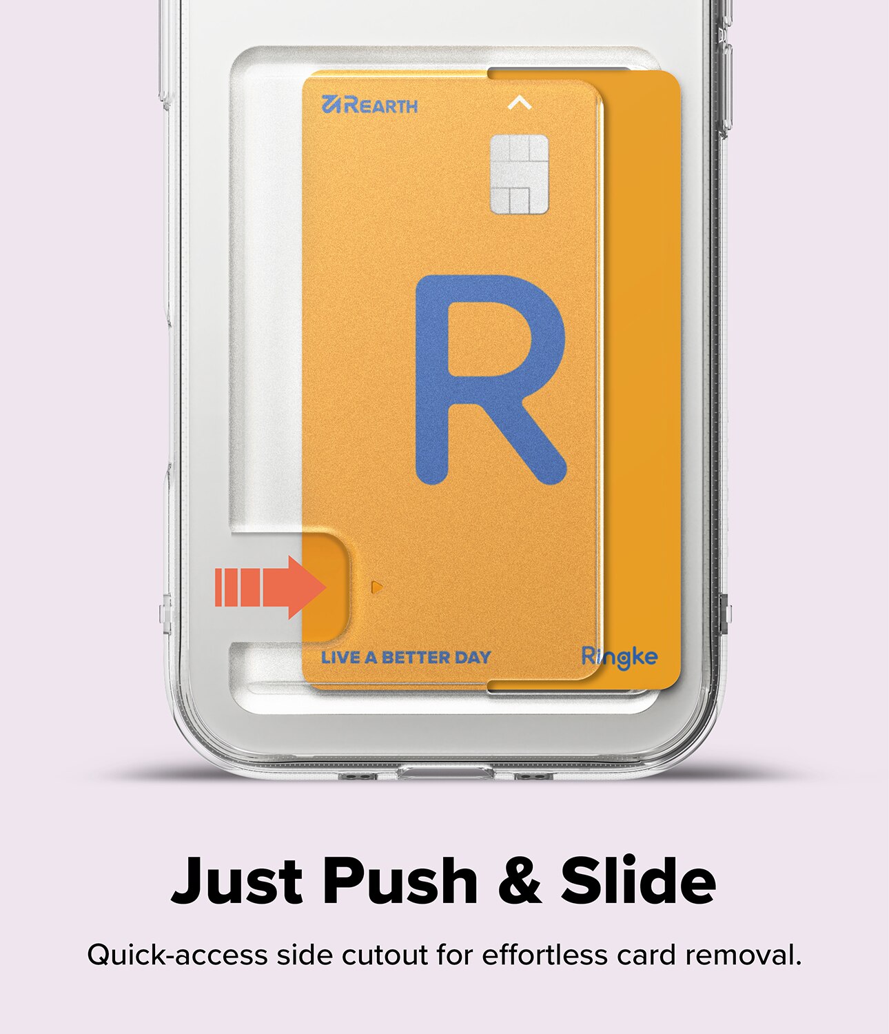 Funda Fusion Card iPhone 17 Air Transparente