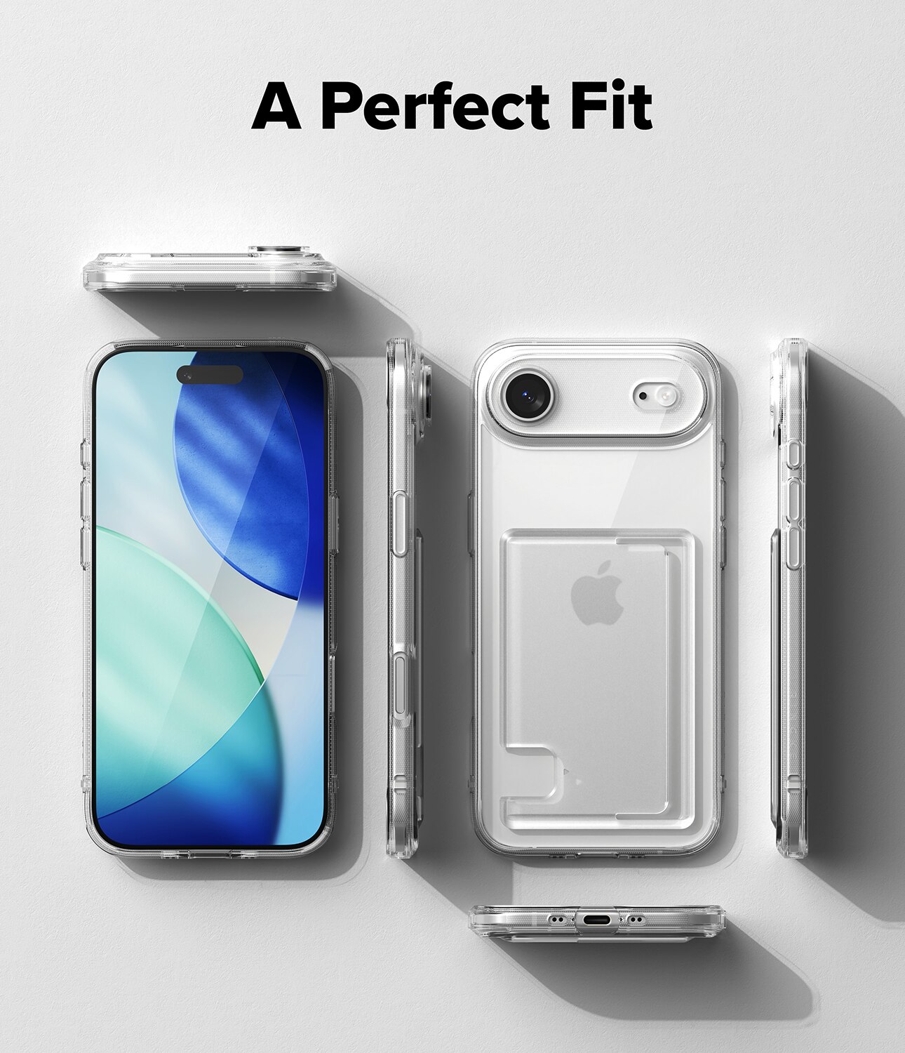 Funda Fusion Card iPhone 17 Air Transparente