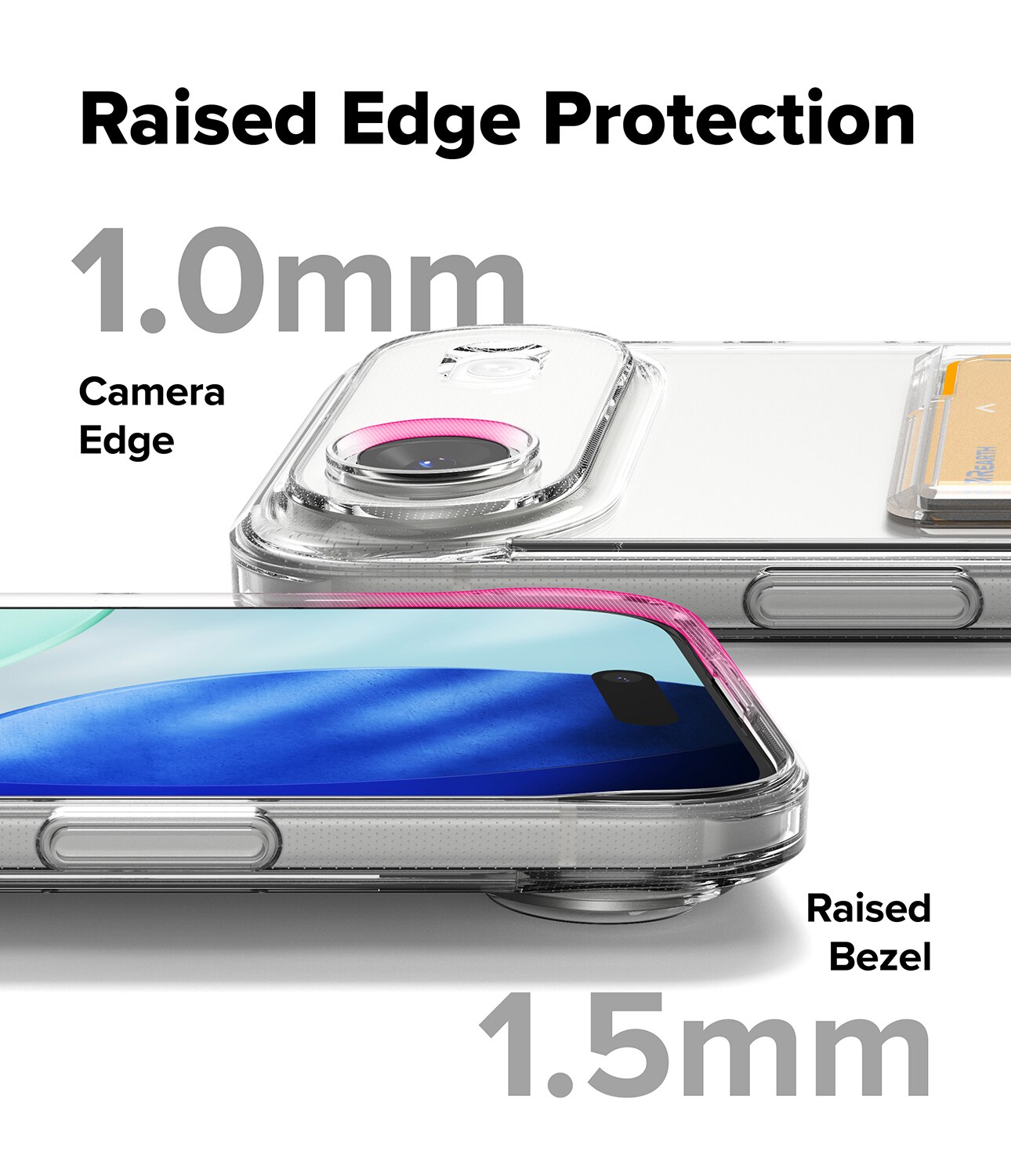 Funda Fusion Card iPhone 17 Air Transparente