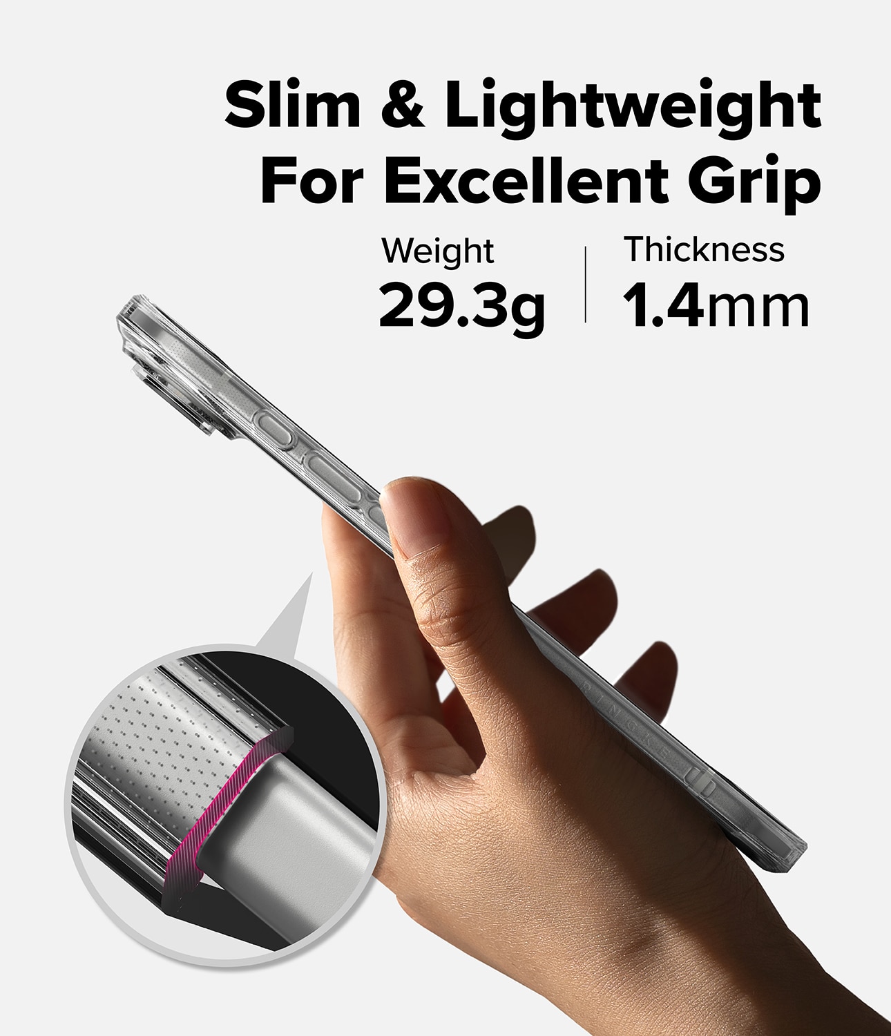 Funda Fusion iPhone 17 Air Clear