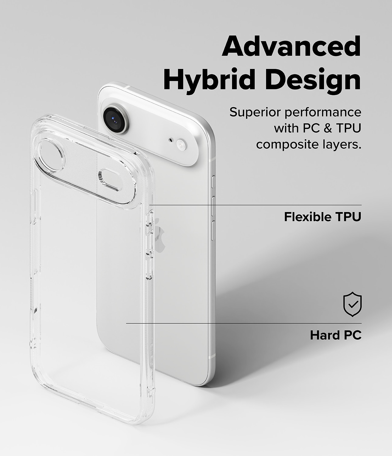 Funda Fusion iPhone 17 Air Clear