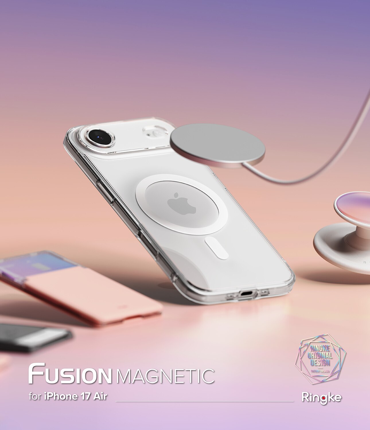 Funda Fusion Magnetic iPhone 17 Air Transparente