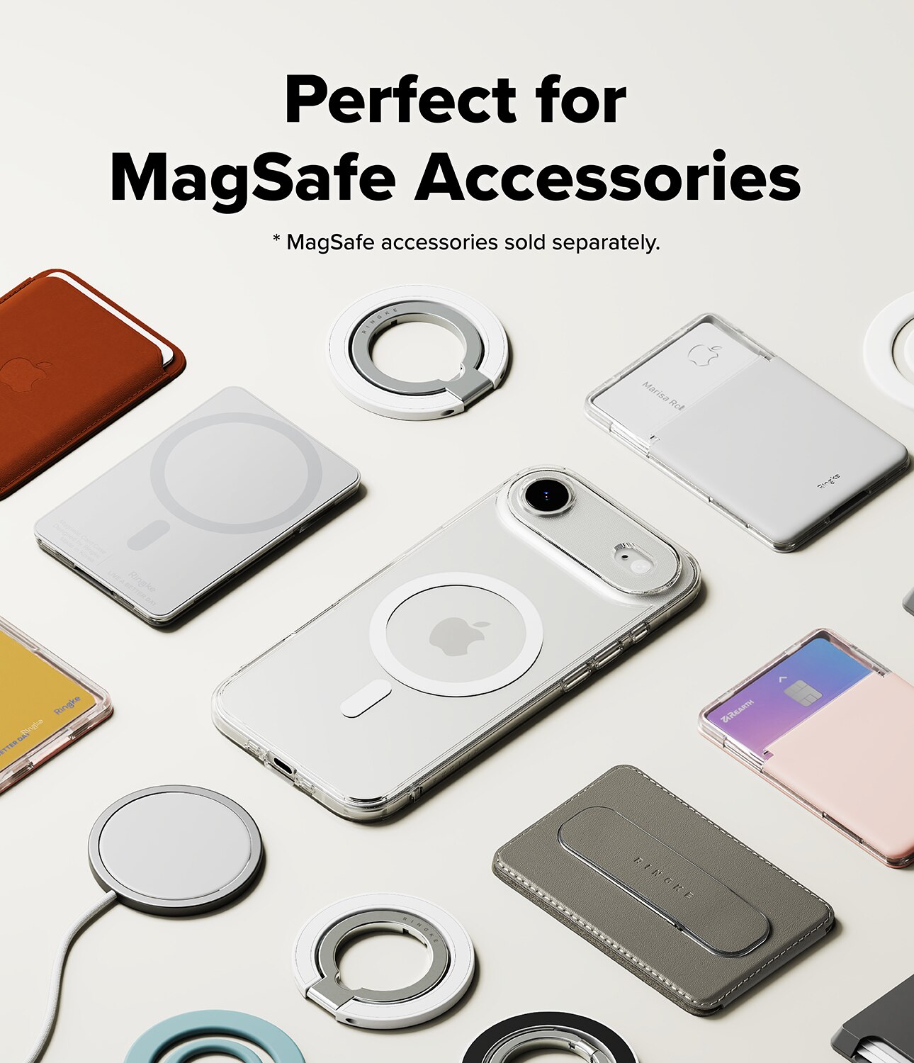 Funda Fusion Magnetic iPhone 17 Air Transparente