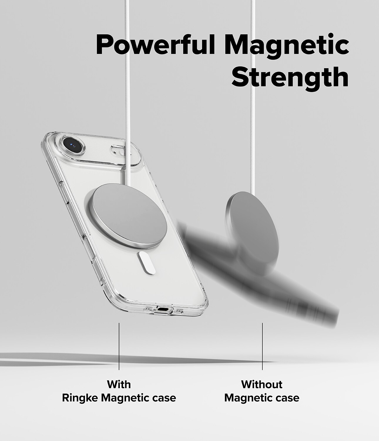 Funda Fusion Magnetic iPhone 17 Air Transparente