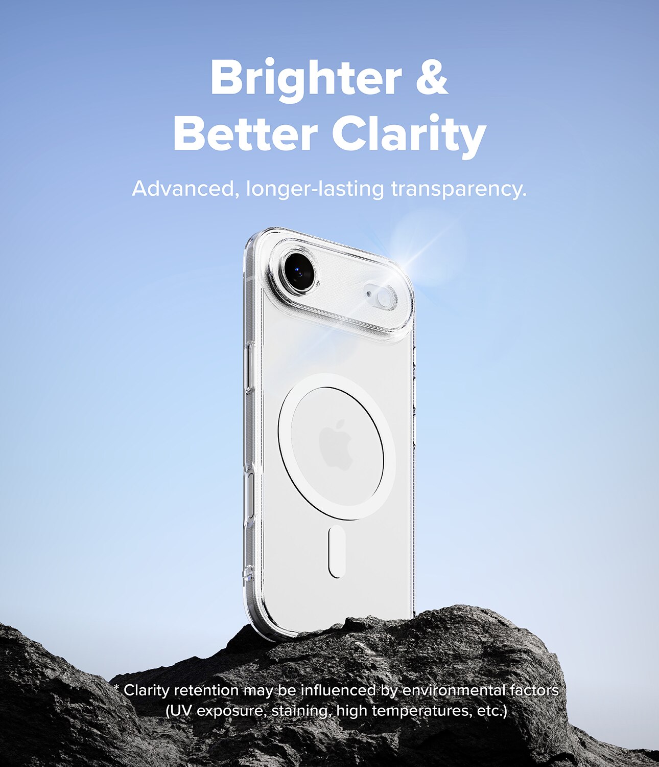 Funda Fusion Magnetic iPhone 17 Air Transparente