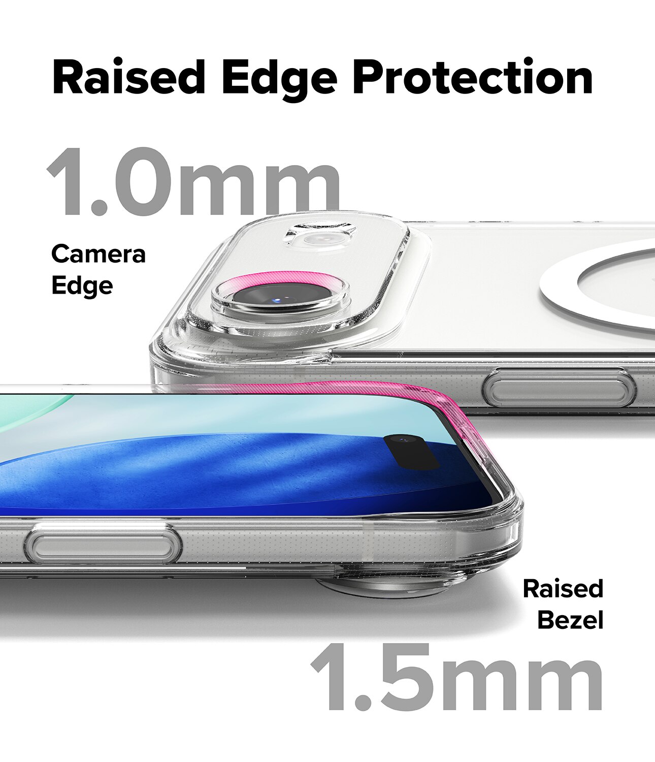 Funda Fusion Magnetic iPhone 17 Air Transparente