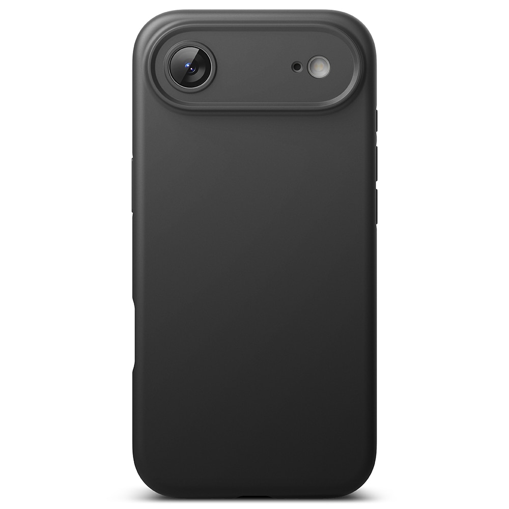 Silicone Magnetic Funda iPhone 17 Air Black