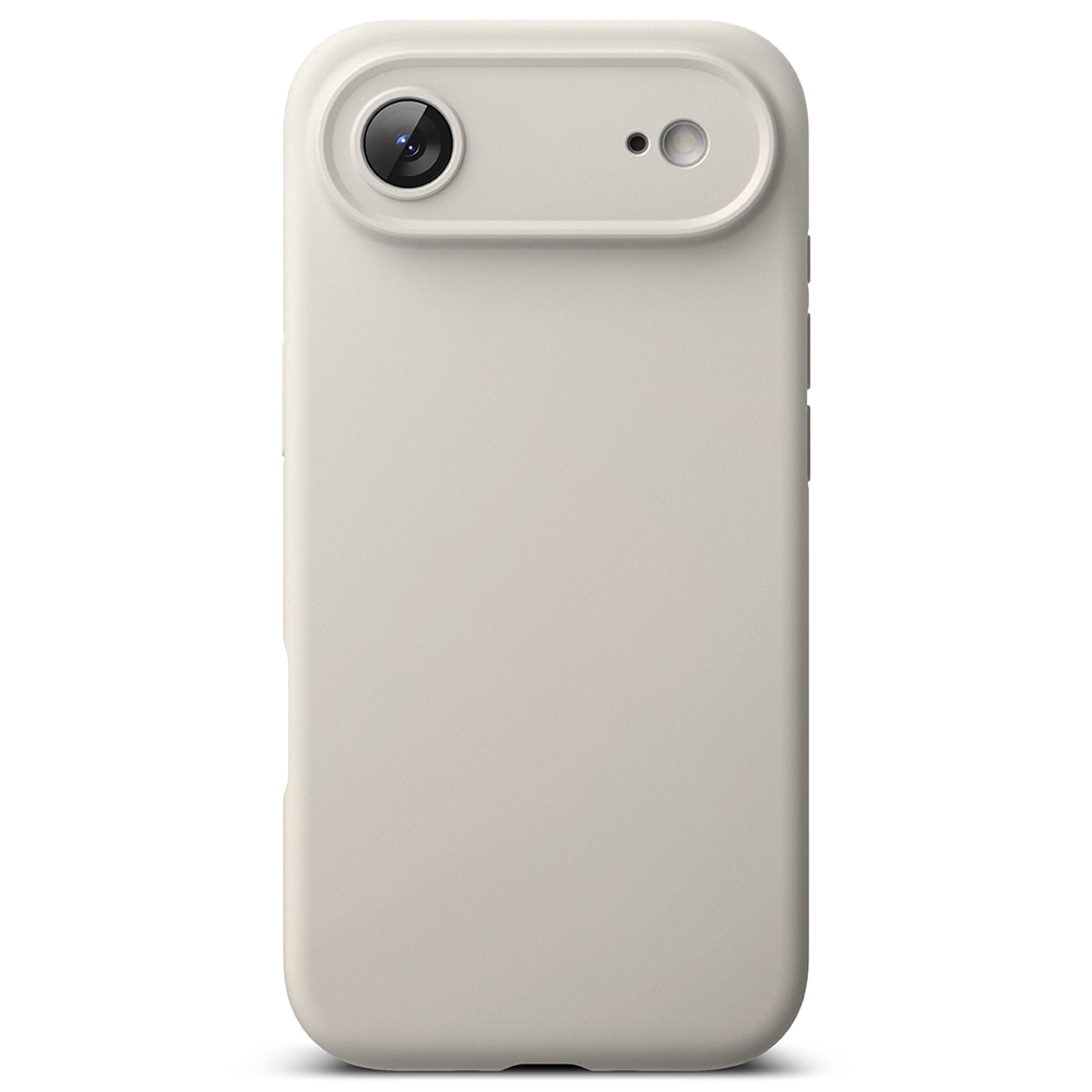 Silicone Magnetic Funda iPhone 17 Air Stone