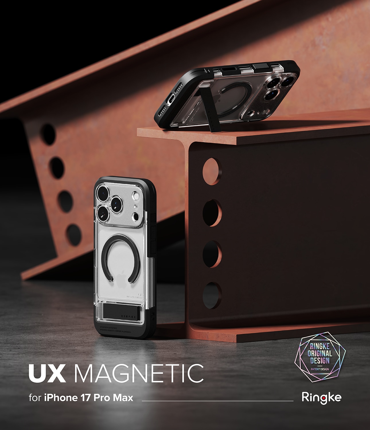 Funda UX Magnetic iPhone 17 Pro Max Clear