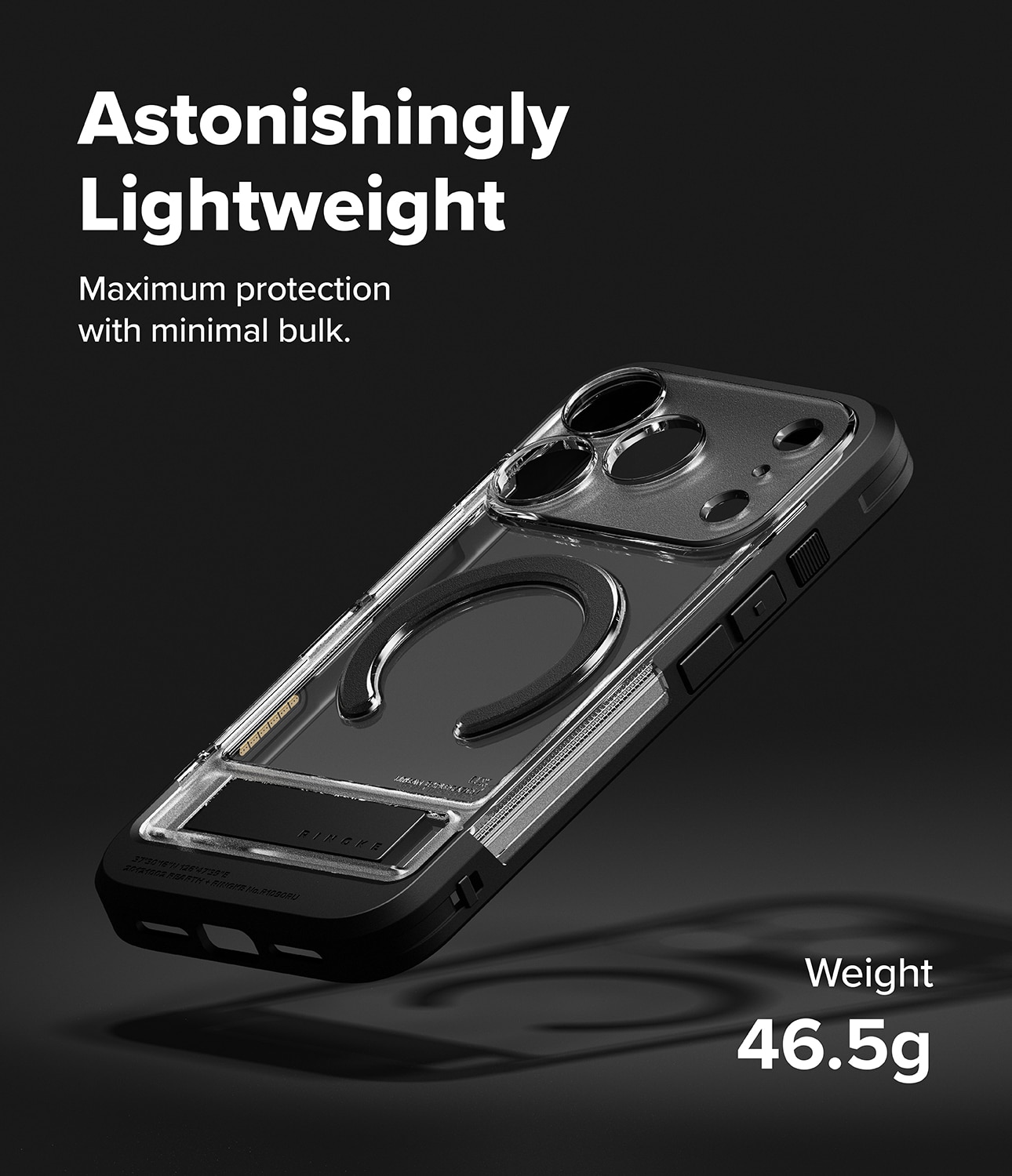 Funda UX Magnetic iPhone 17 Pro Max Clear