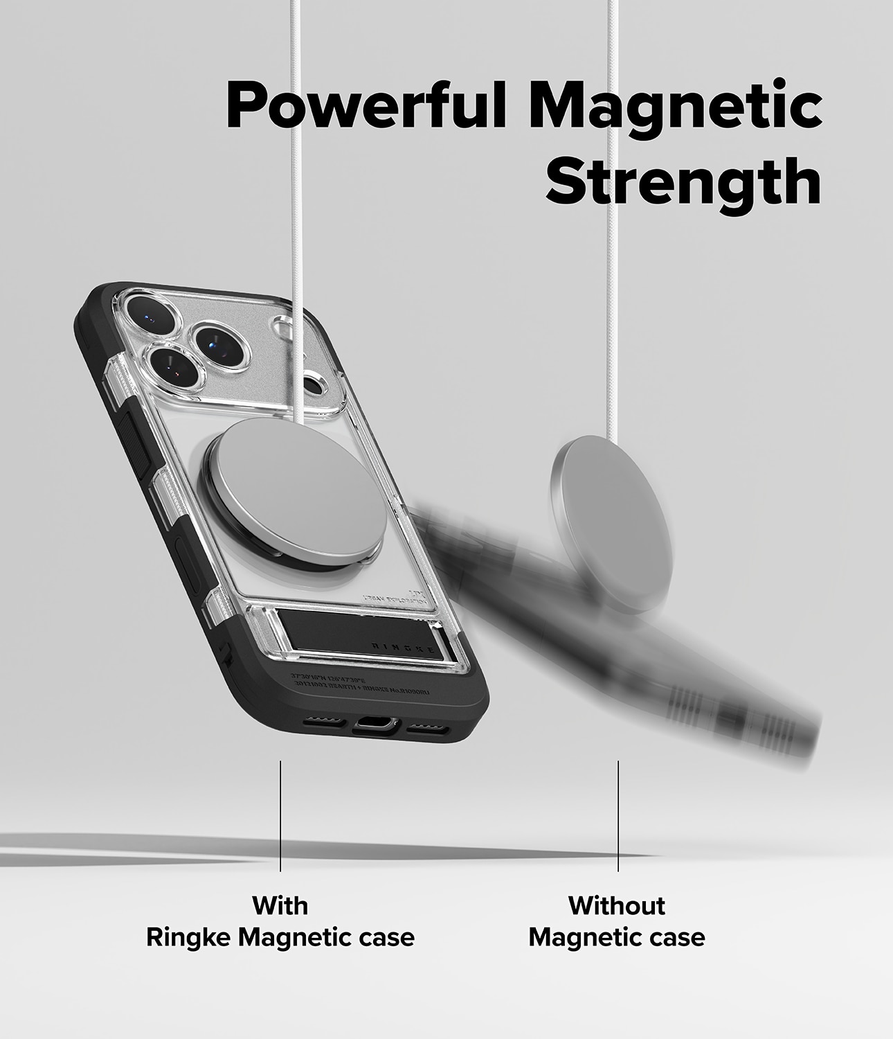 Funda UX Magnetic iPhone 17 Pro Max Clear