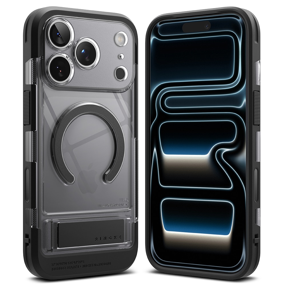 Funda UX Magnetic iPhone 17 Pro Max Smoke Black