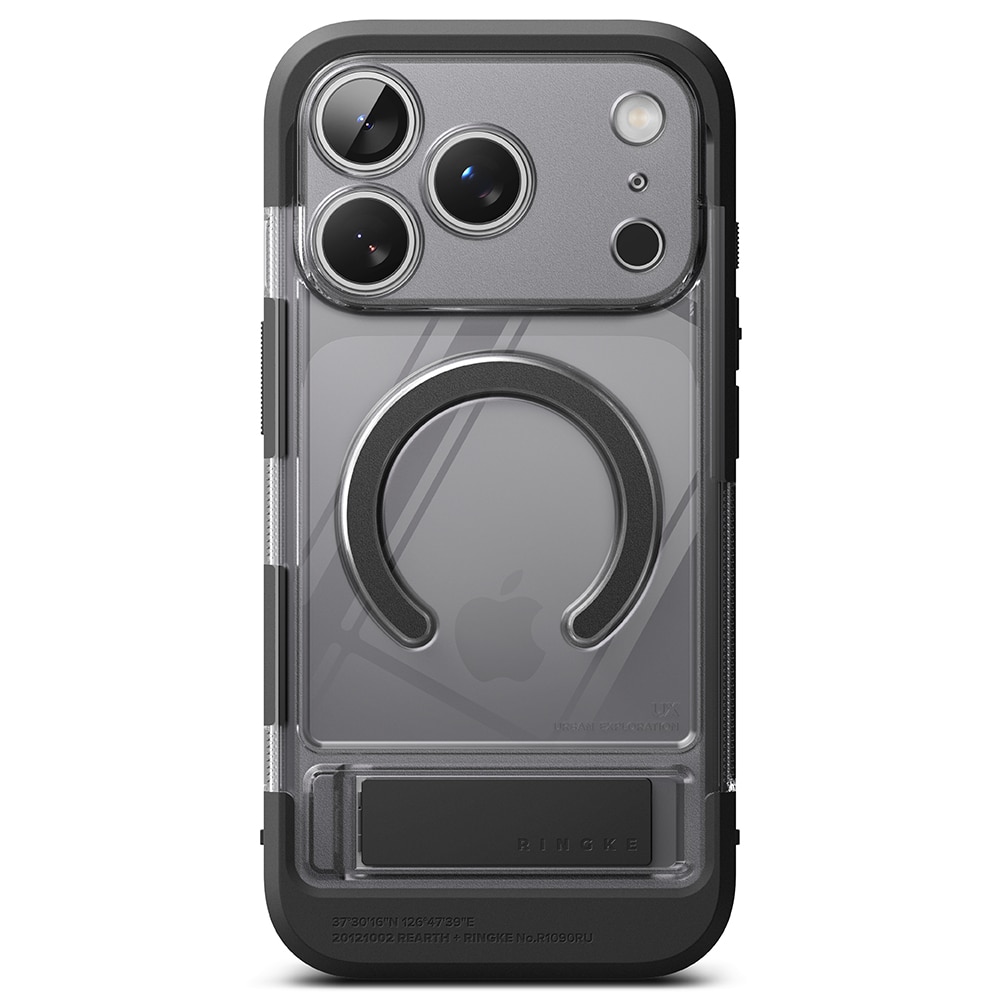 Funda UX Magnetic iPhone 17 Pro Max Smoke Black