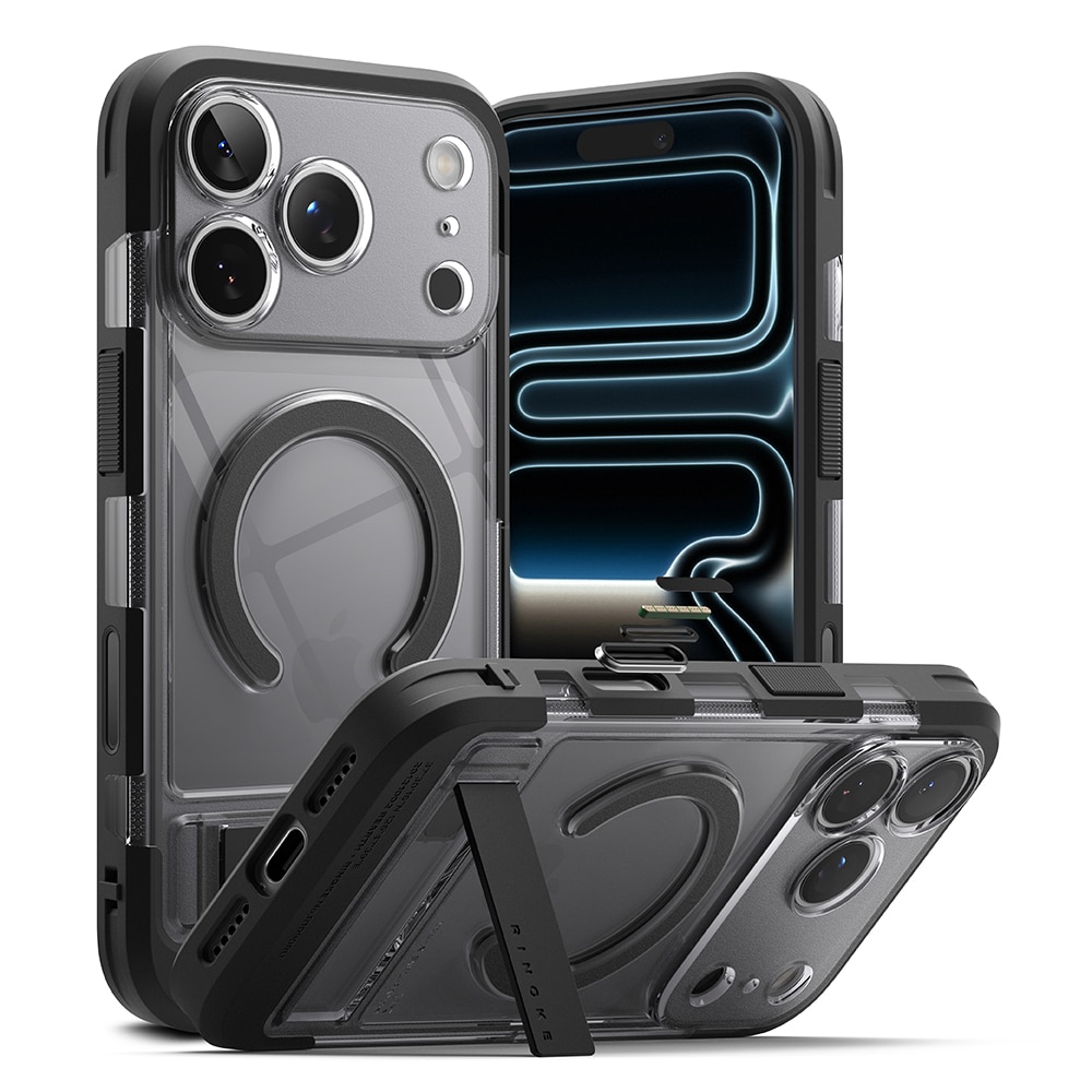 Funda UX Magnetic iPhone 17 Pro Max Smoke Black
