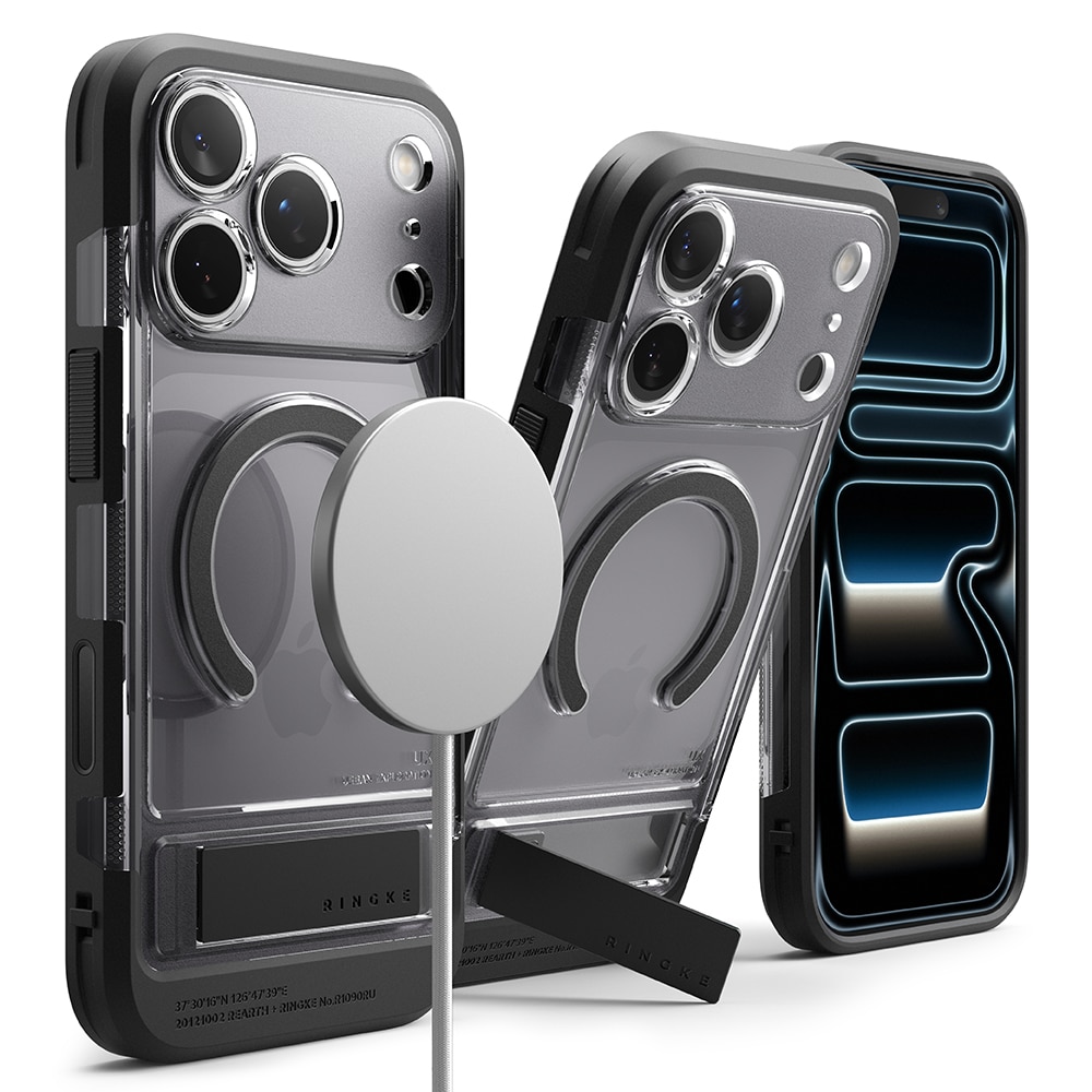 Funda UX Magnetic iPhone 17 Pro Max Smoke Black
