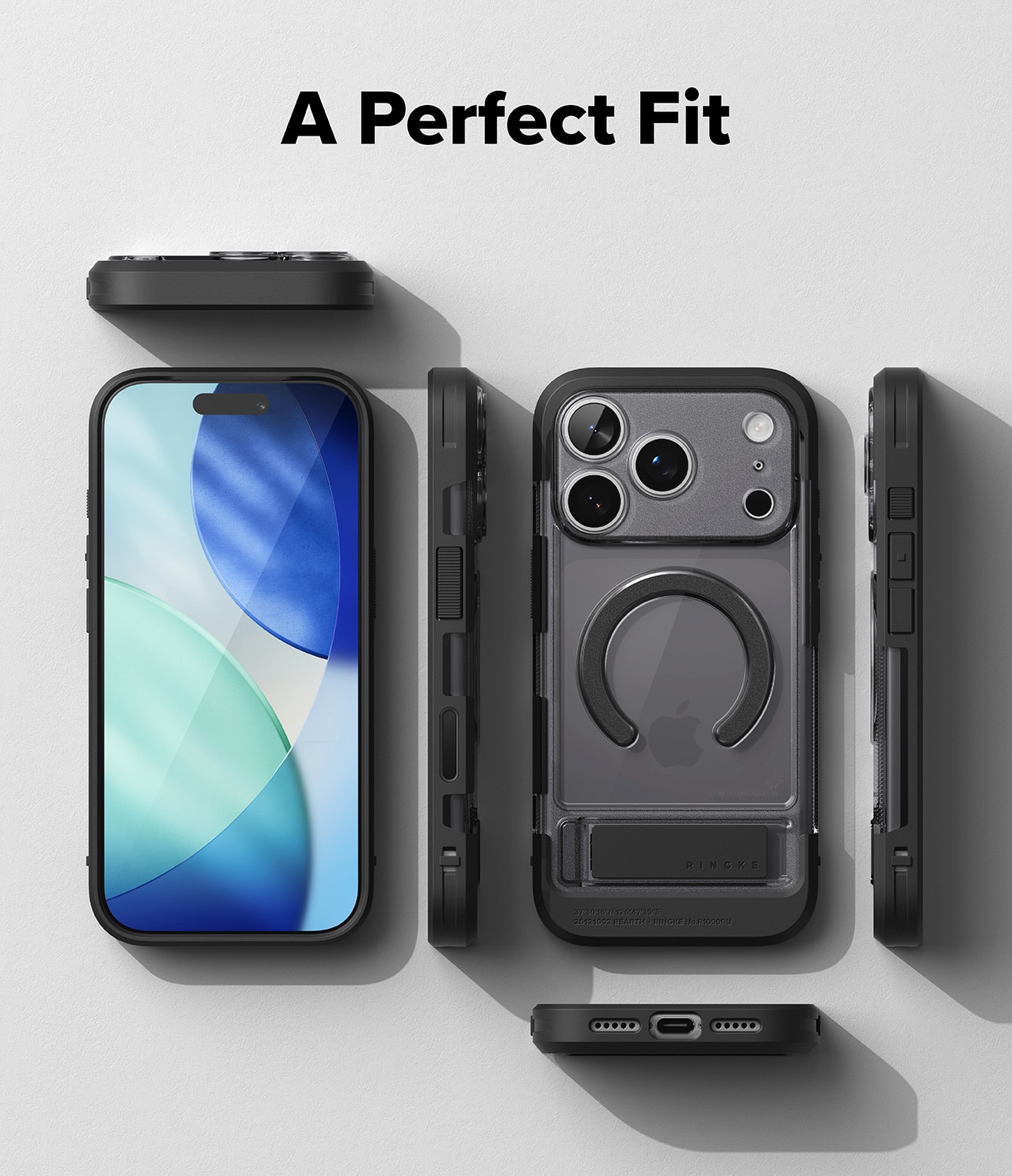 Funda UX Magnetic iPhone 17 Pro Max Smoke Black