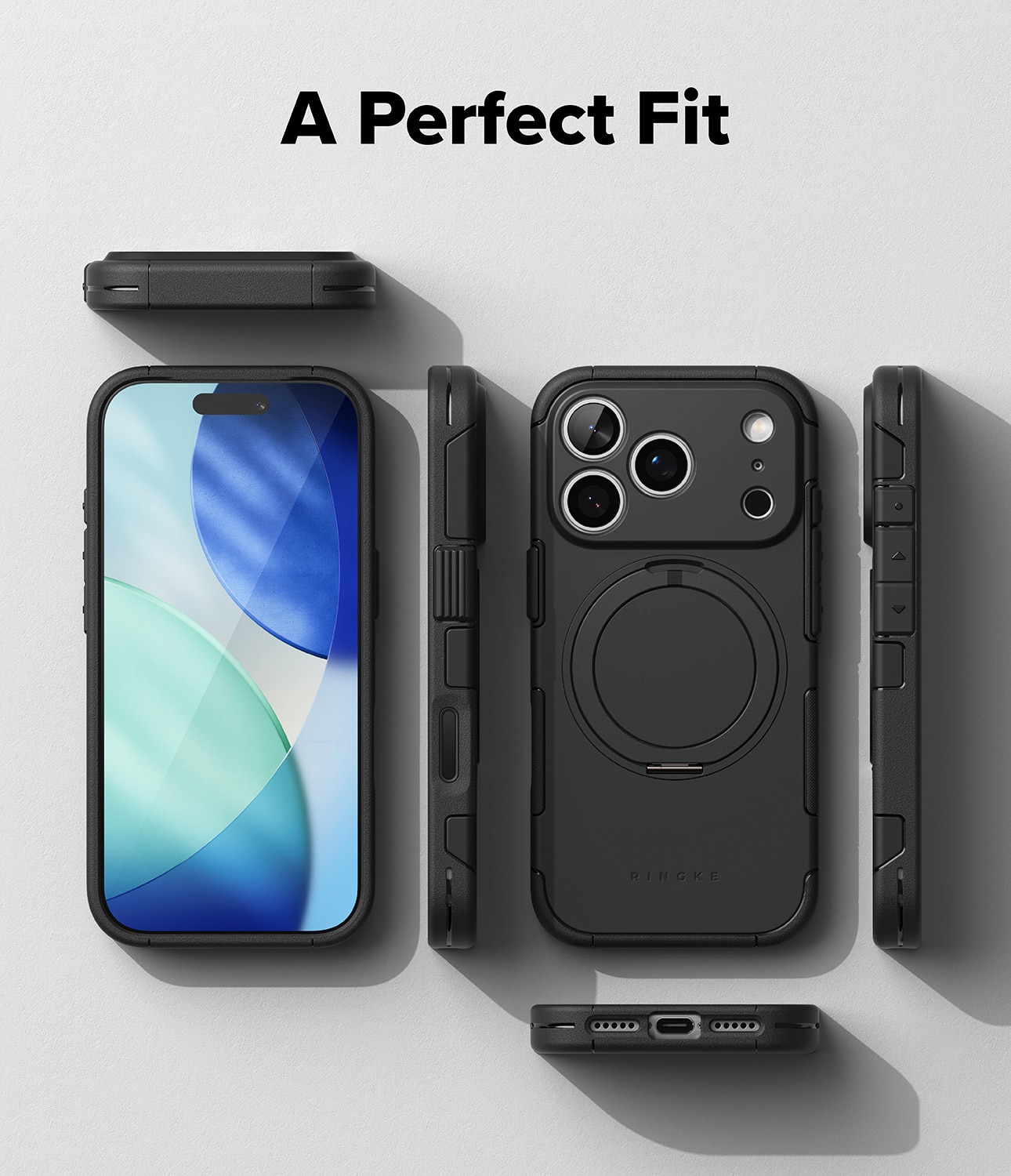 Alles Magnetic Funda iPhone 17 Pro Negro