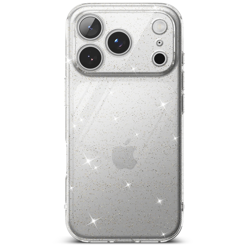 Funda Air iPhone 17 Pro Glitter Clear