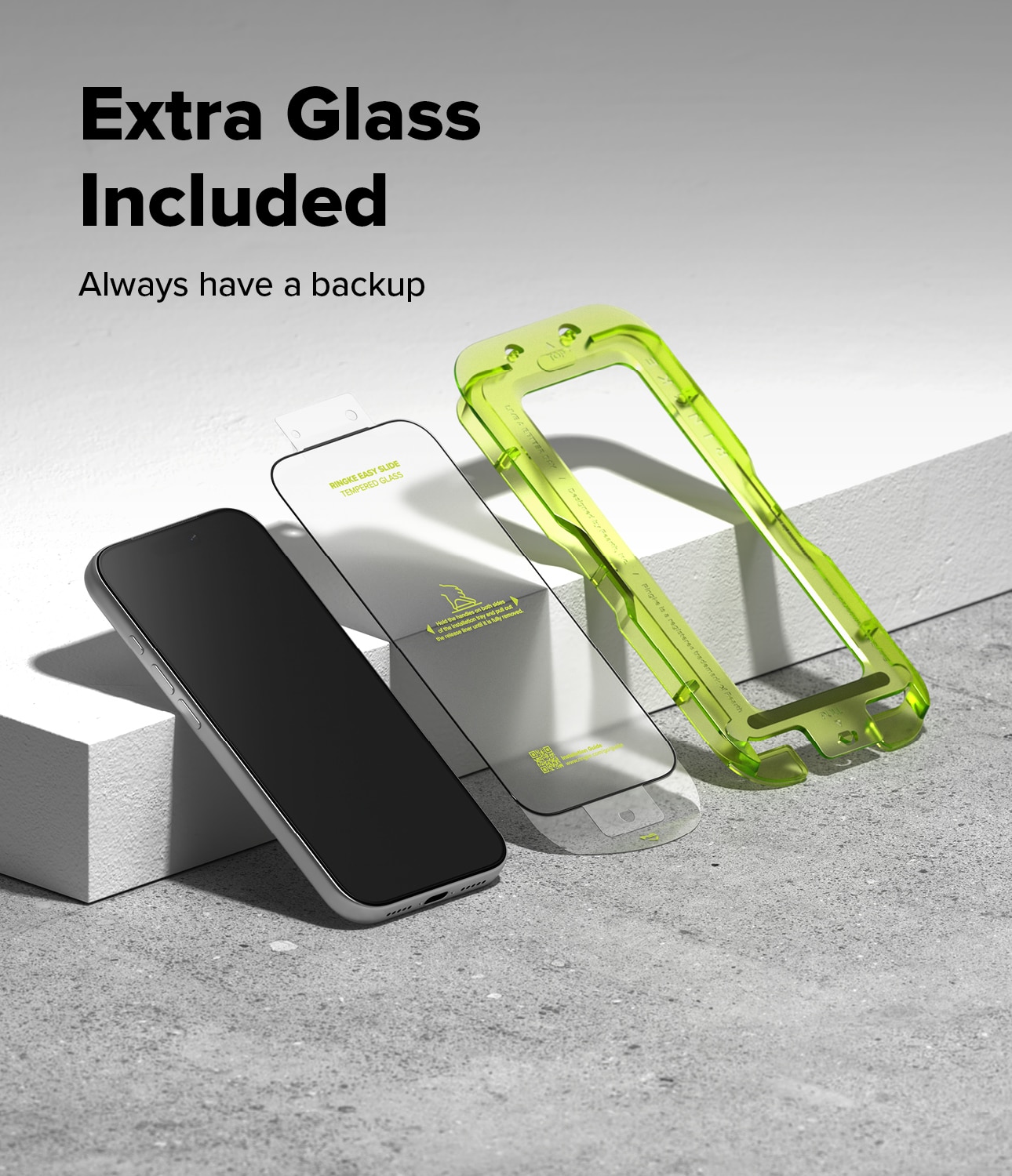 Easy Slide Glass (2 piezas) iPhone 17 Pro Max