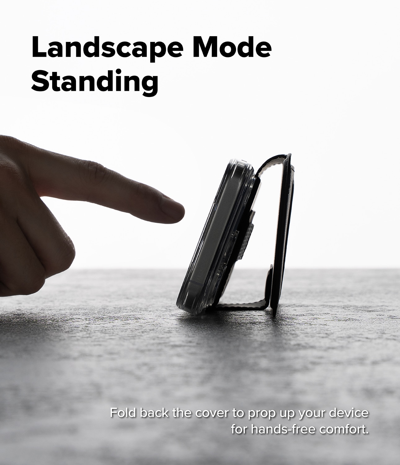 Folio Grip Wallet Magnetic iPhone 17 Pro Black