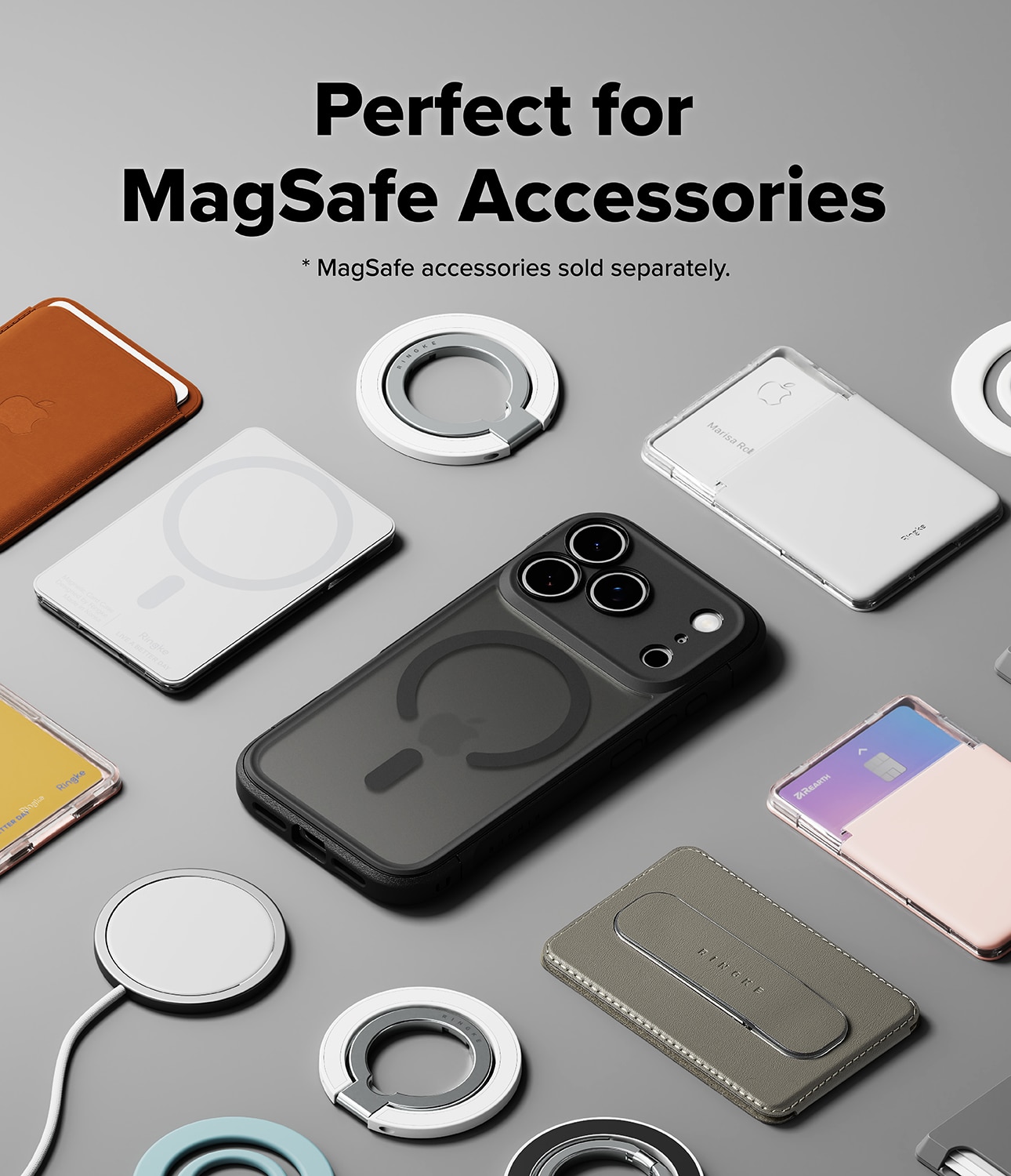 Funda Fusion Bold Magnetic MagSafe iPhone 17 Pro Max Matte Black