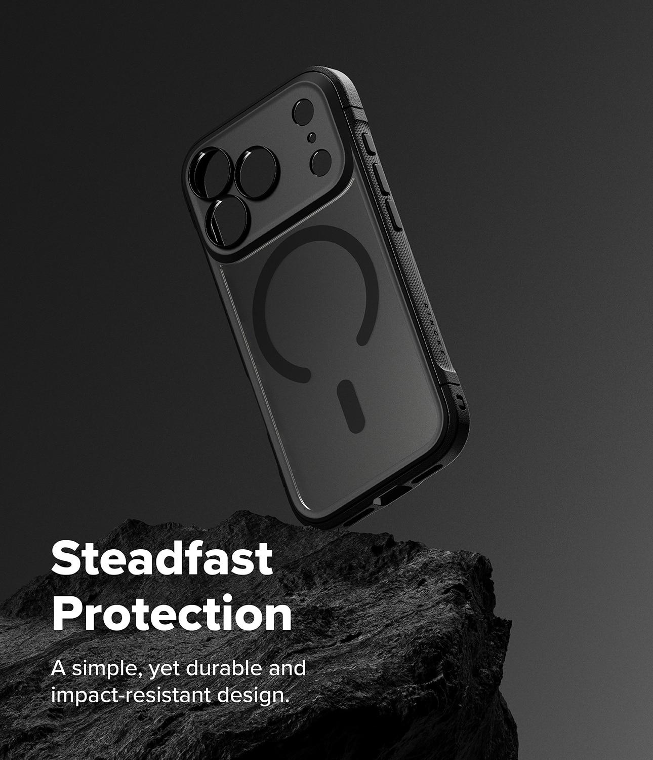 Funda Fusion Bold Magnetic MagSafe iPhone 17 Pro Max Matte Black