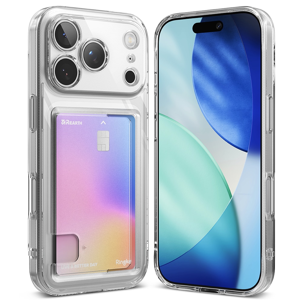 Funda Fusion Card iPhone 17 Pro Transparente