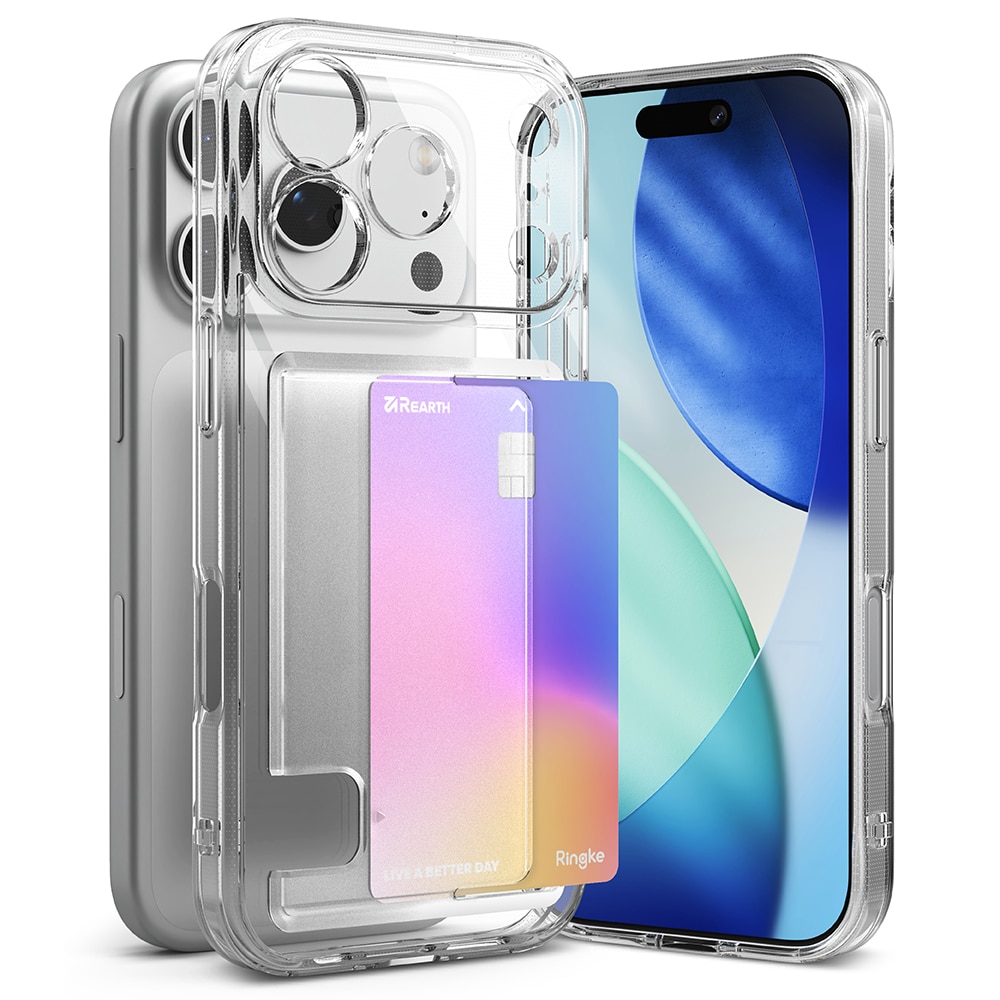 Funda Fusion Card iPhone 17 Pro Transparente