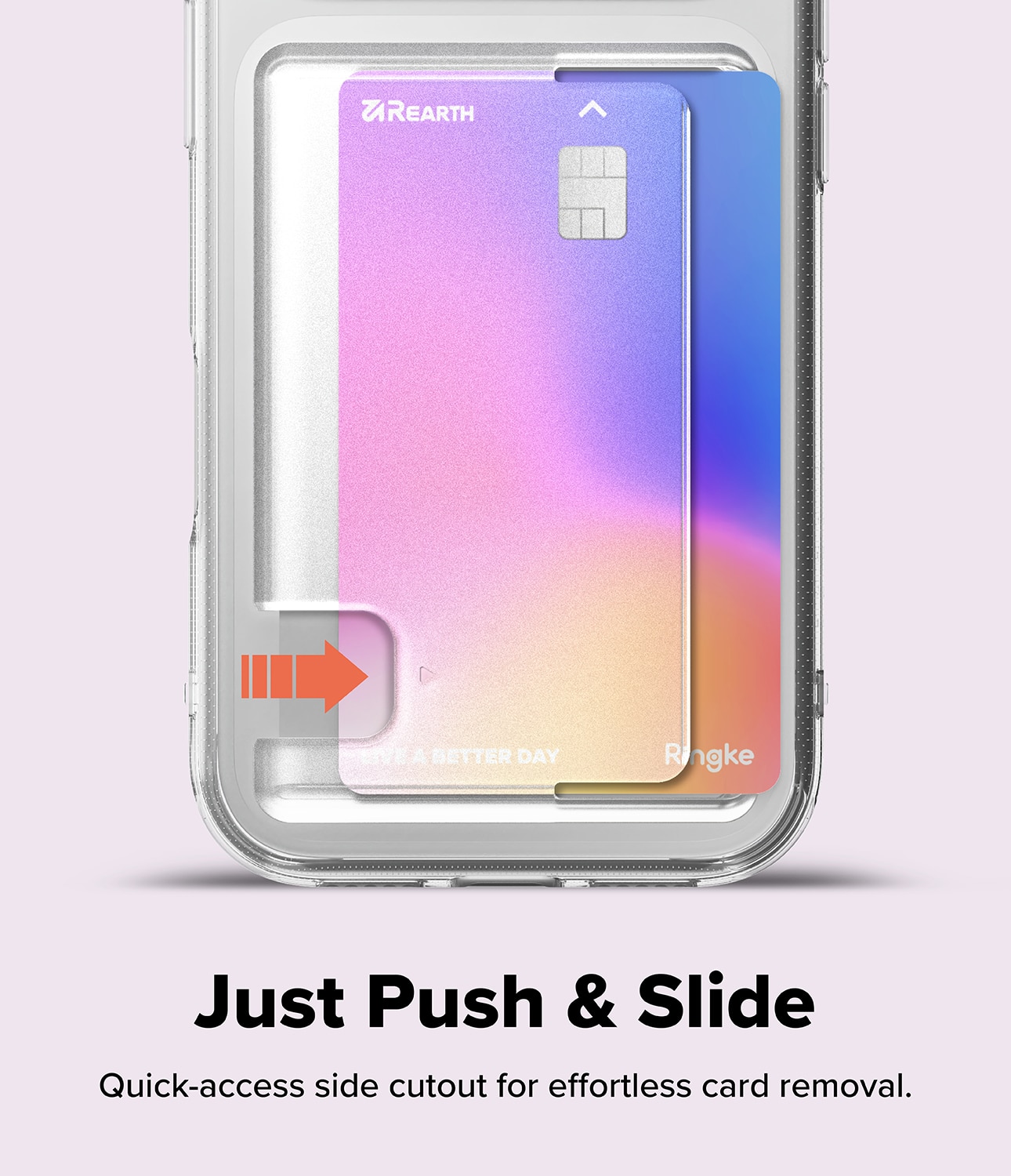 Funda Fusion Card iPhone 17 Pro Max Transparente