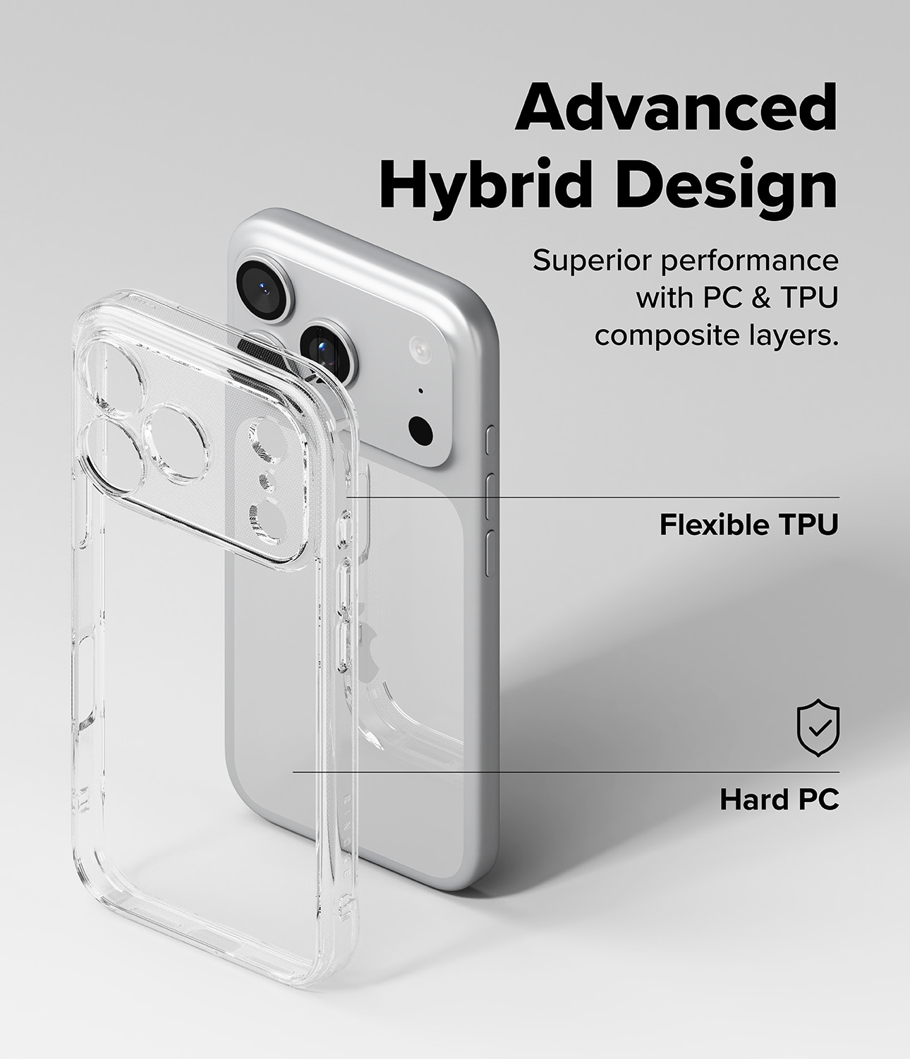 Funda Fusion iPhone 17 Pro Max Clear