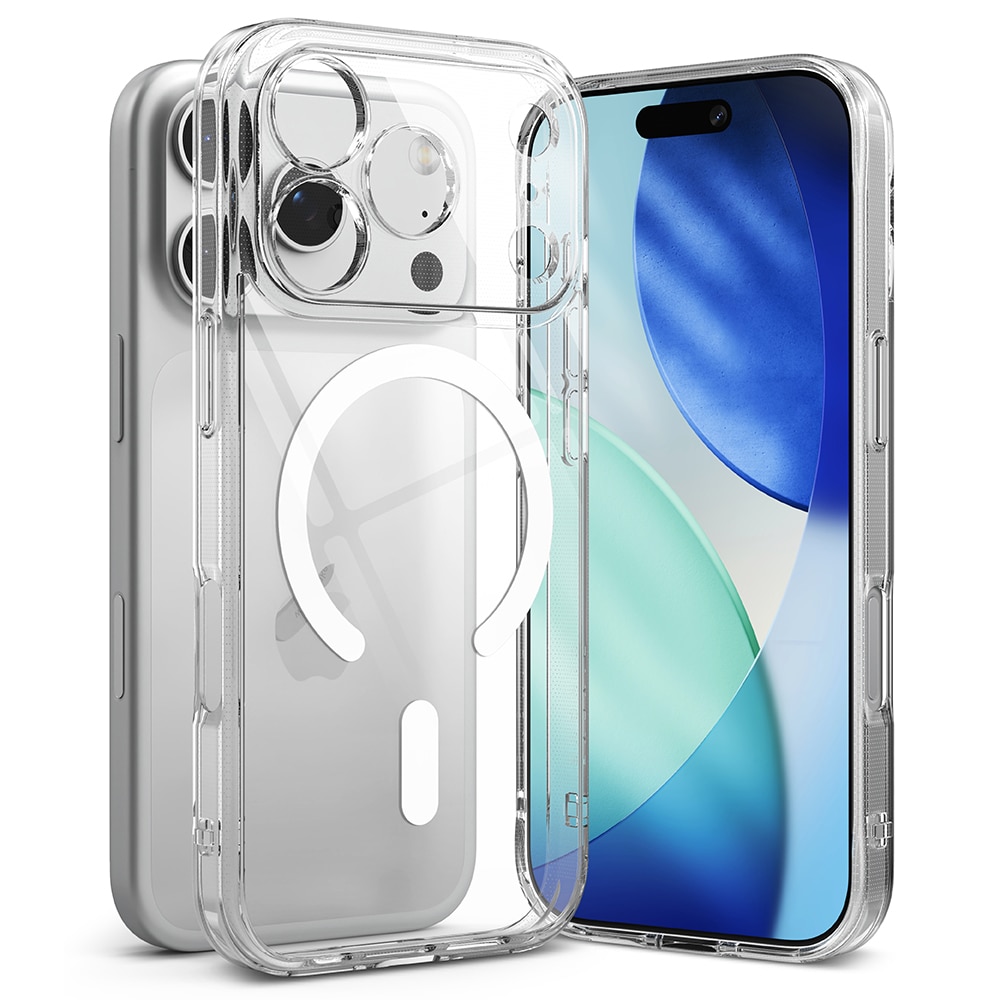 Funda Fusion Magnetic iPhone 17 Pro Transparente